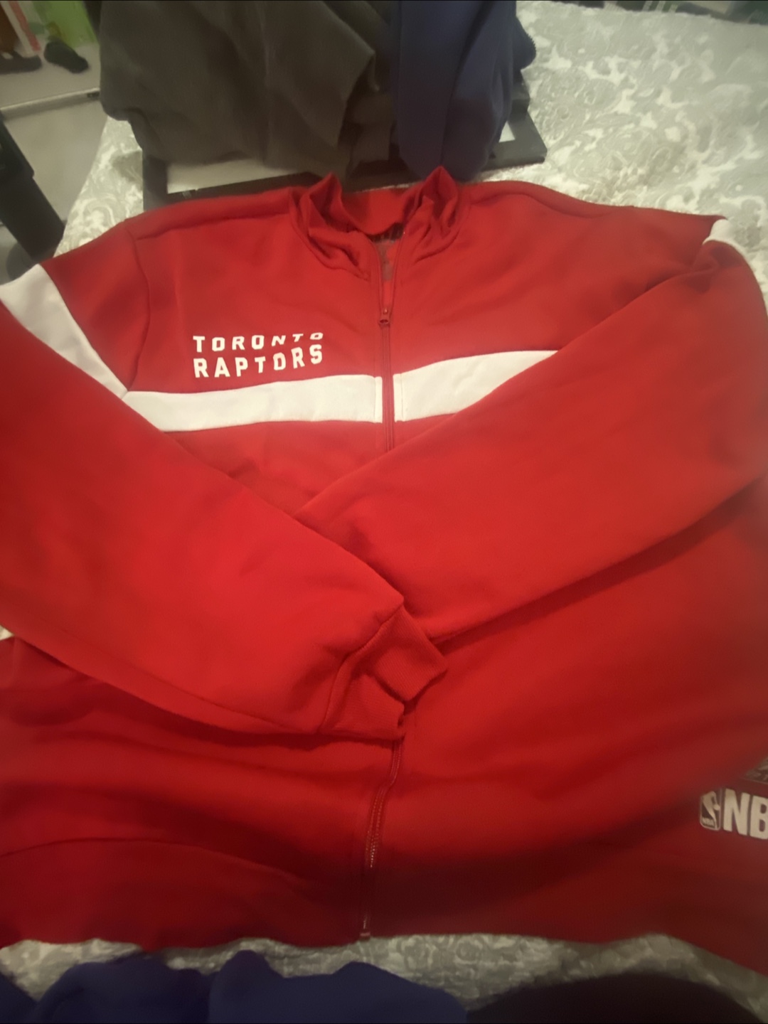 Toronto Raptors Red Track Jacket