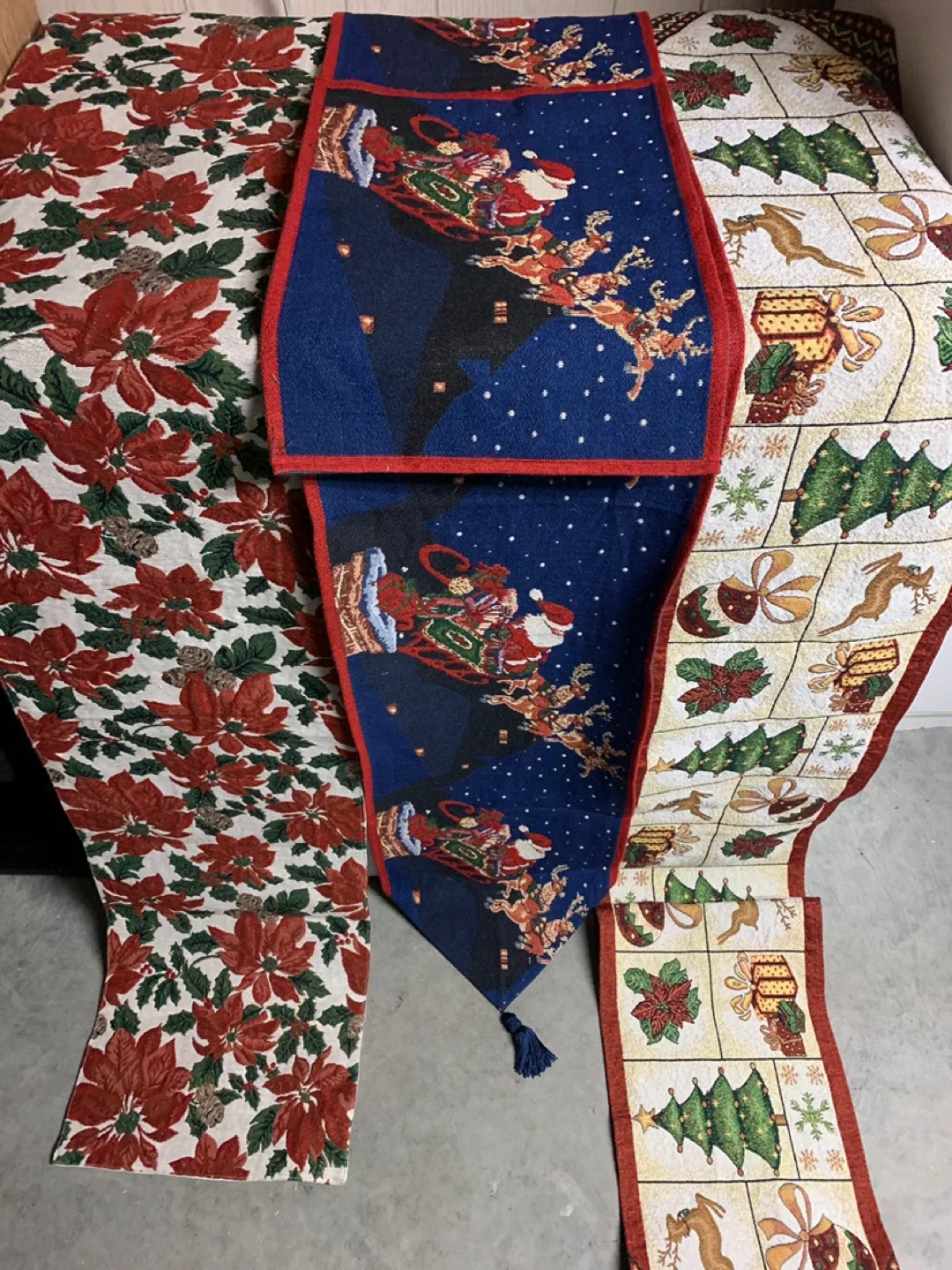 Assorted Holiday Table Runners