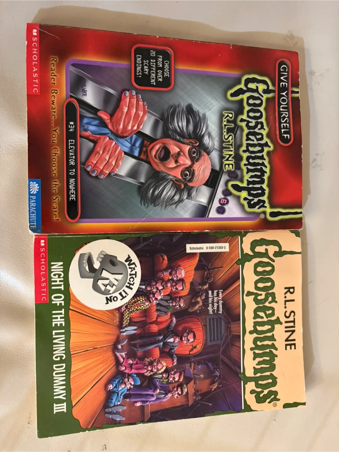 Goosebumps books - choose endings on 1 $12 VINTAGE thumbnail