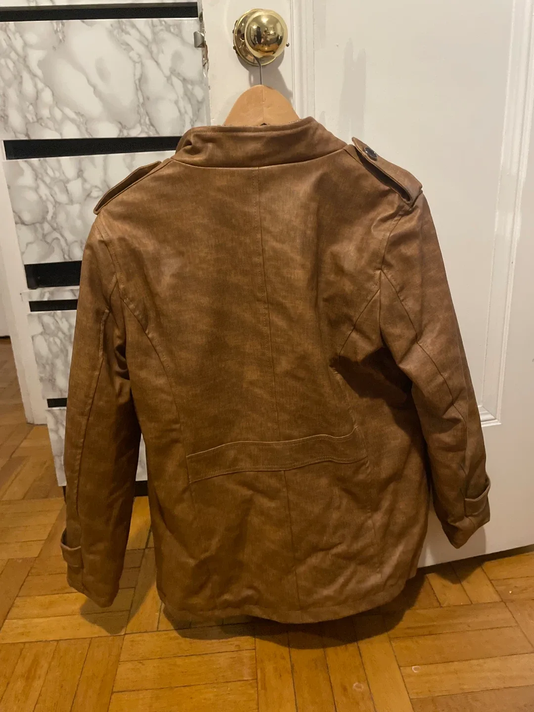 Fashion Man Brown Jacket image indicator(4)