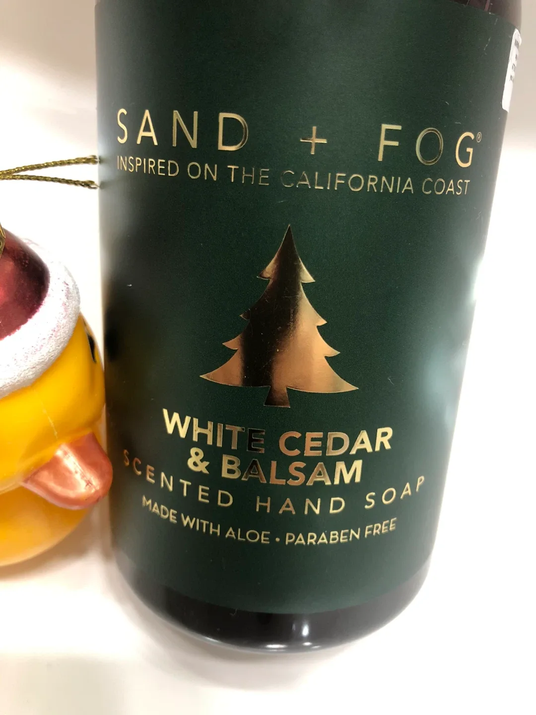 Sand + Fog White Cedar & Balsam Soap & Duck Christmas Ornament image indicator(5)