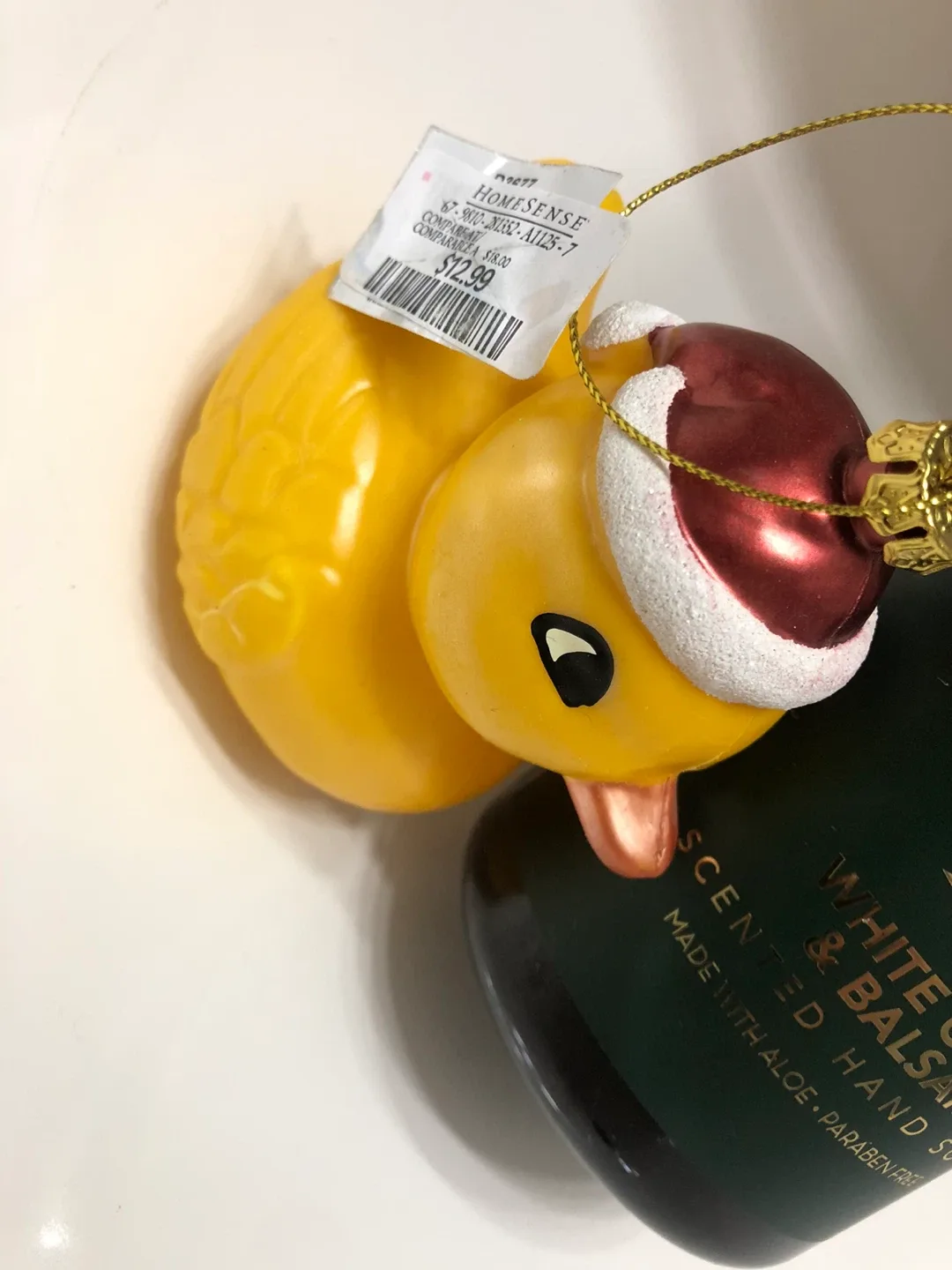 Sand + Fog White Cedar & Balsam Soap & Duck Christmas Ornament image indicator(4)