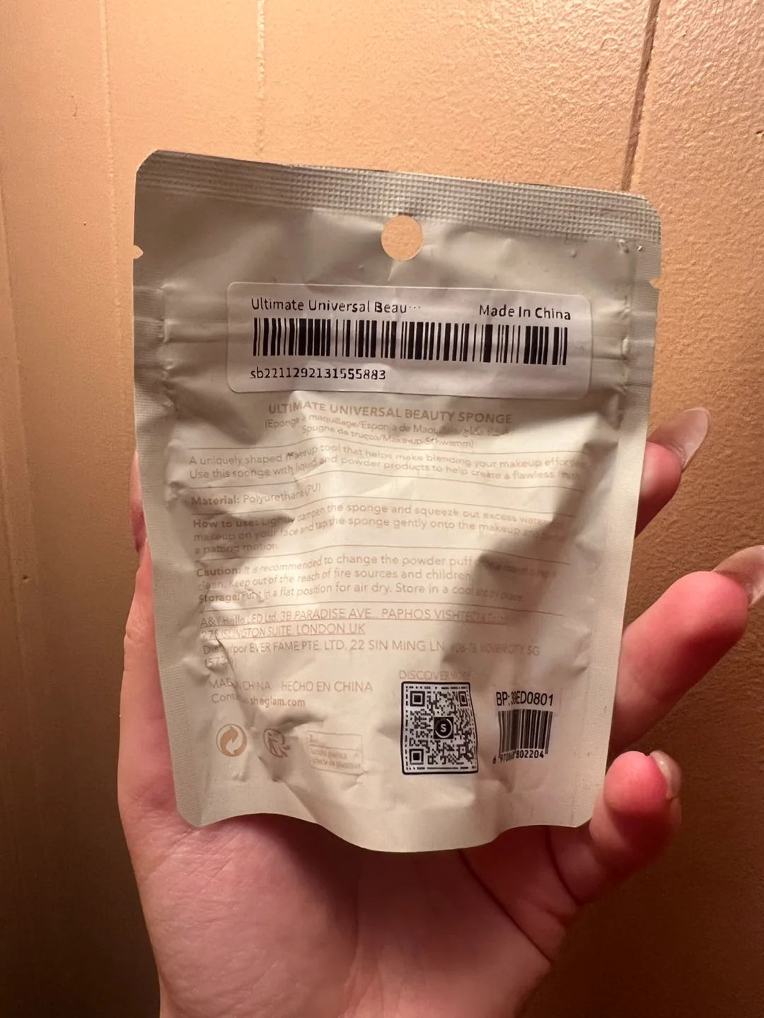 SHEGLAM Makeup Sponge image indicator(8)