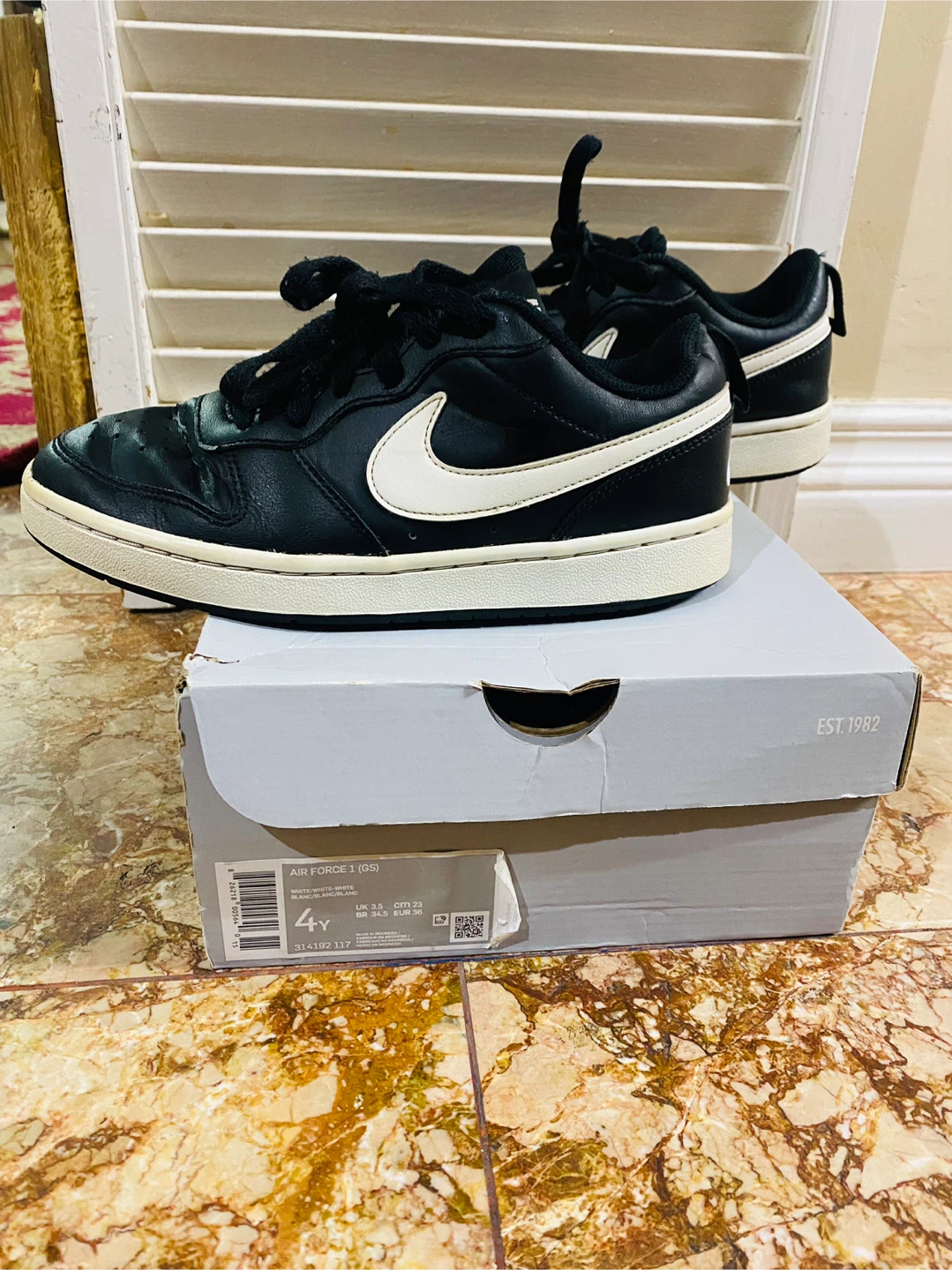 Nike Air Force 1 (size 4Y) Used - photo 5