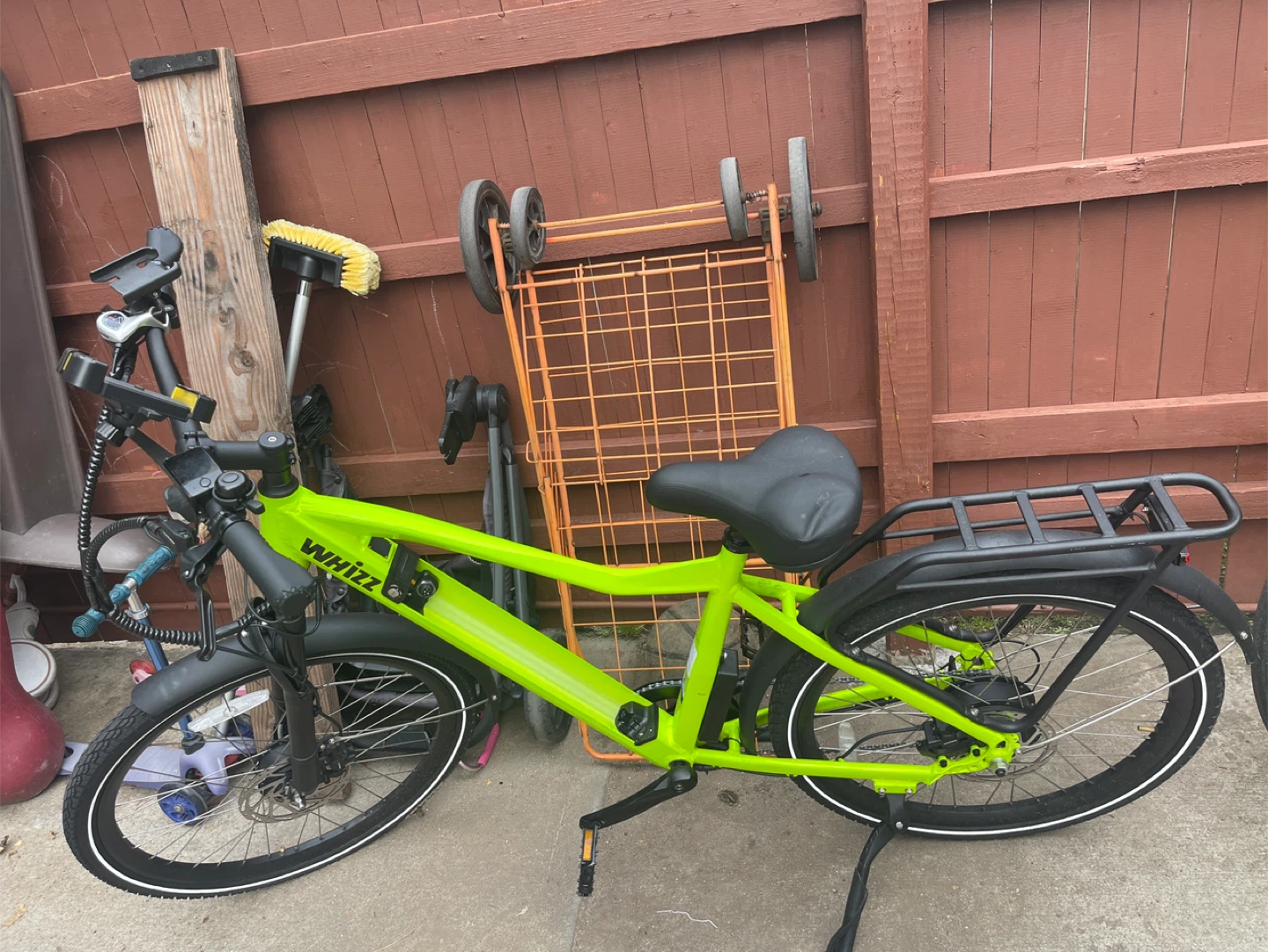 Whizz W2340 Electric Bike - Green
