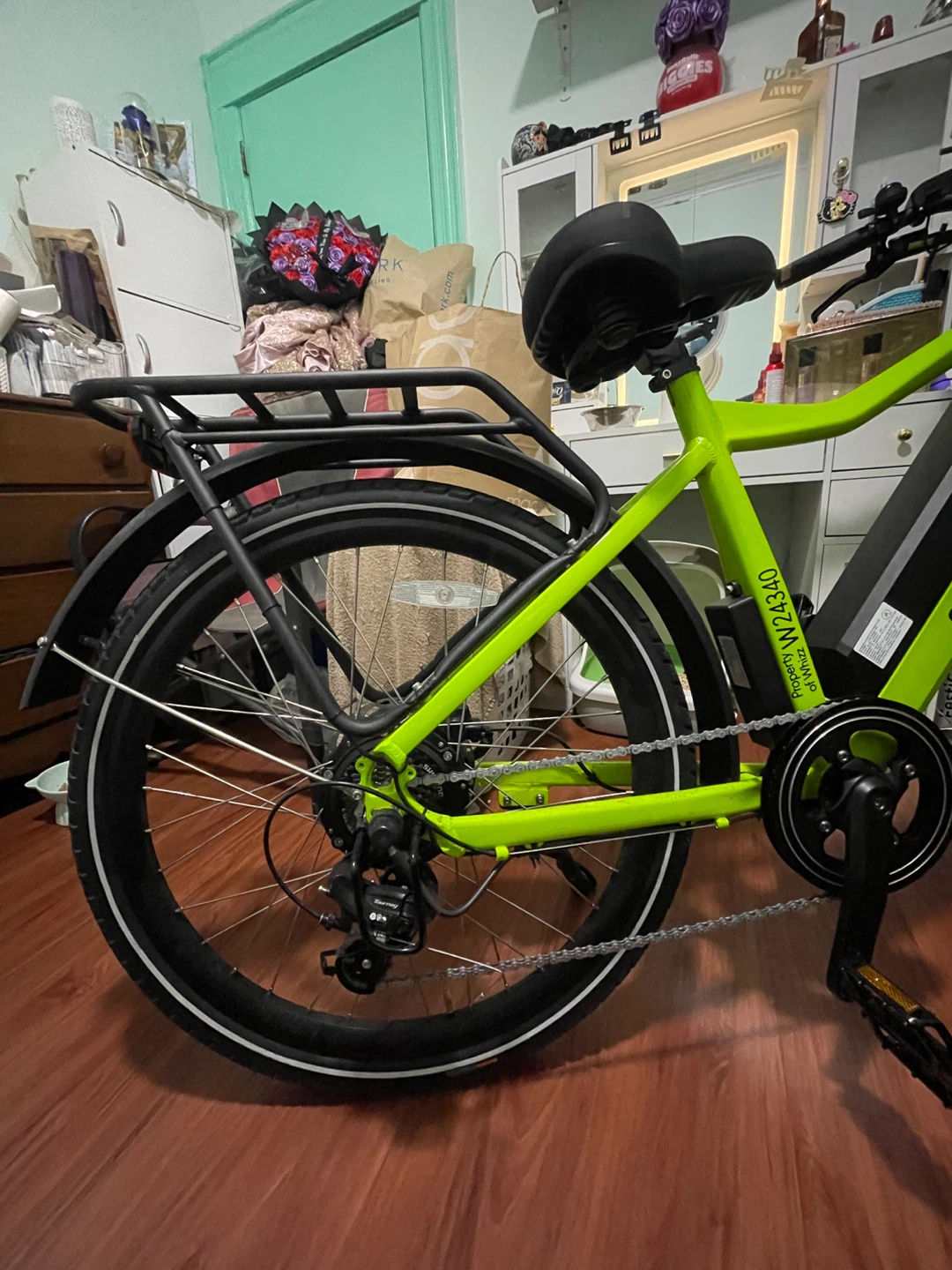 Whizz W2340 Electric Bike - Green - photo 5