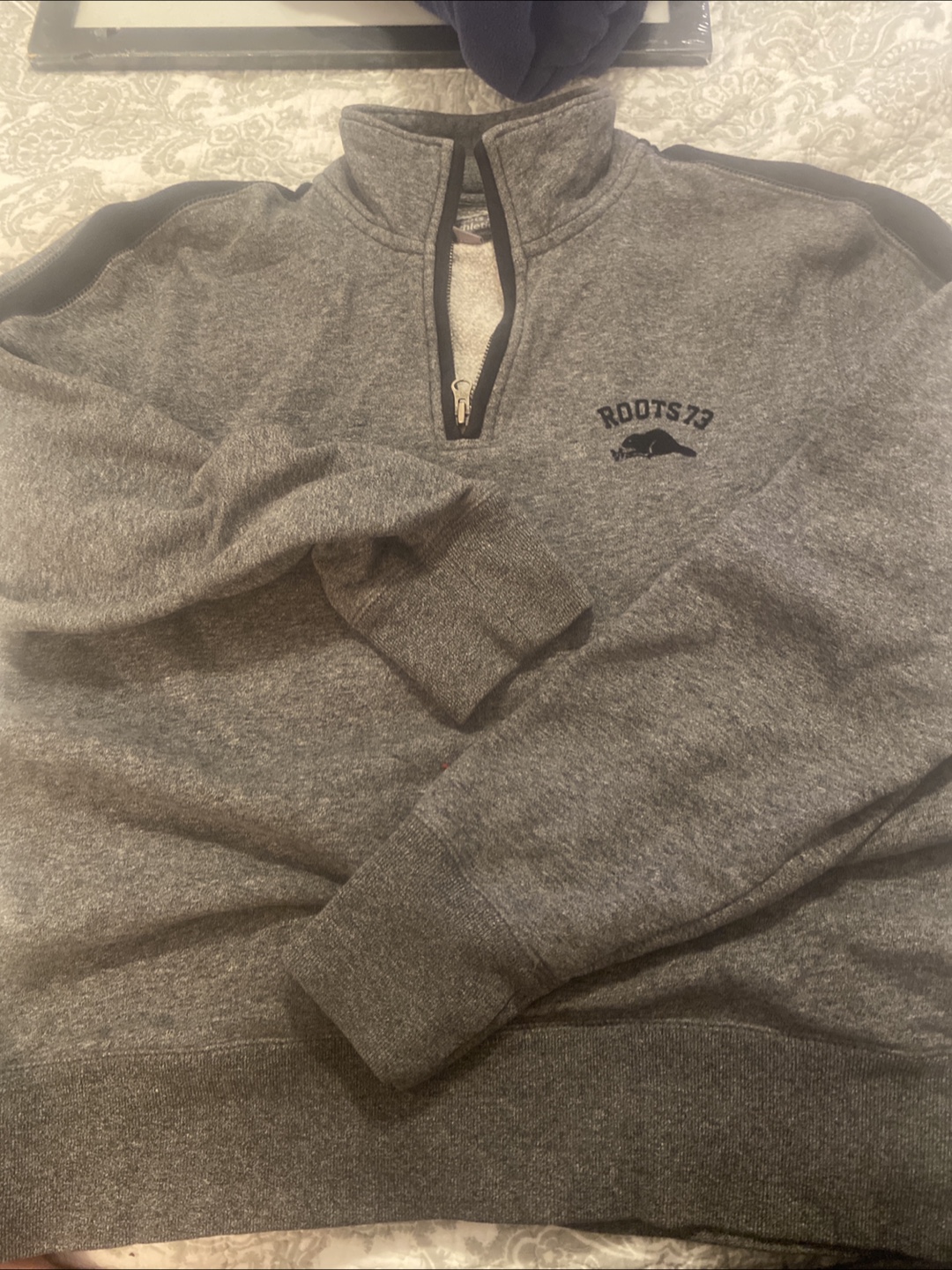 Roots 73 Grey Pullover