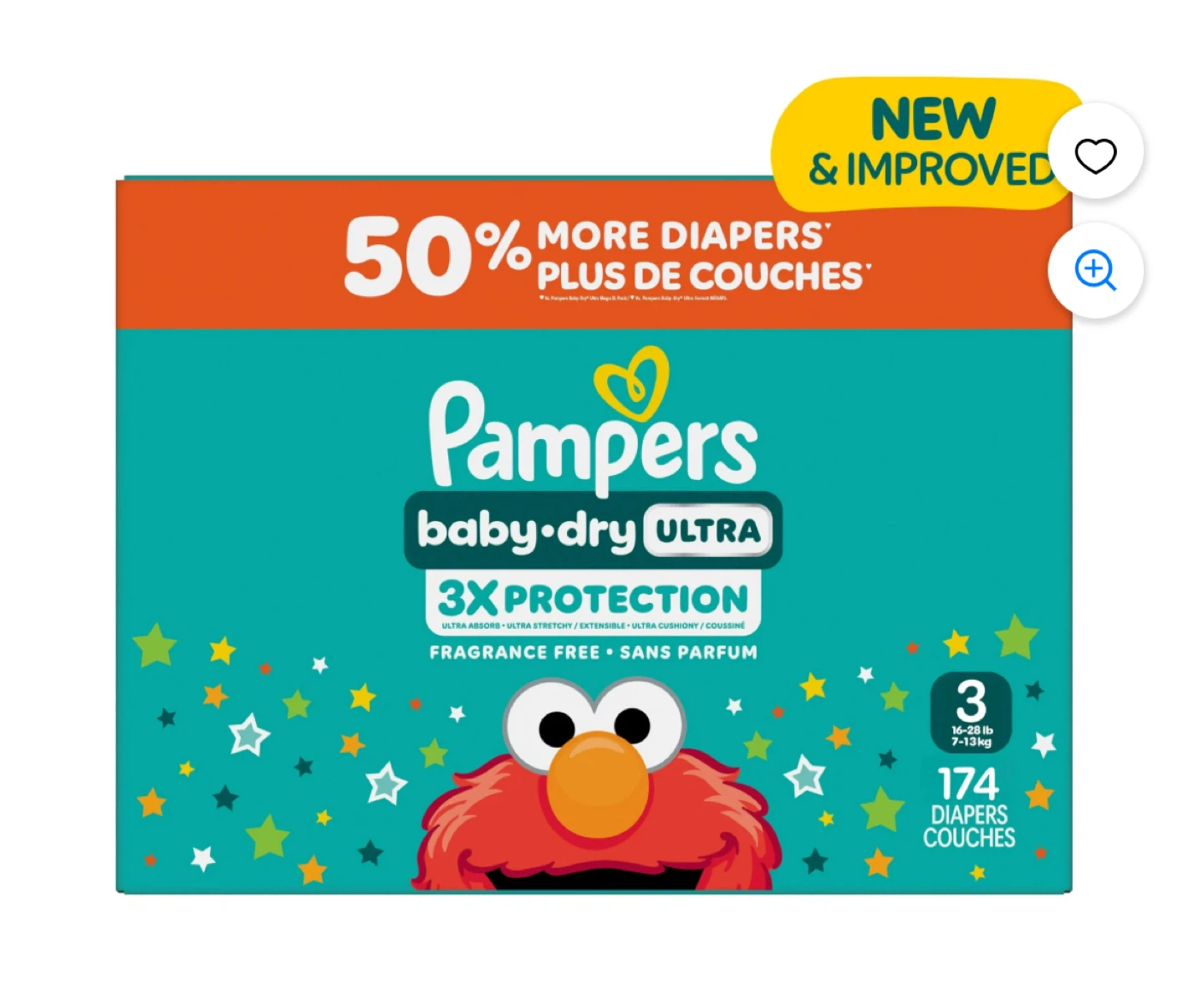 Pampers Baby-Dry Ultra Size 3 (86 Diapers)