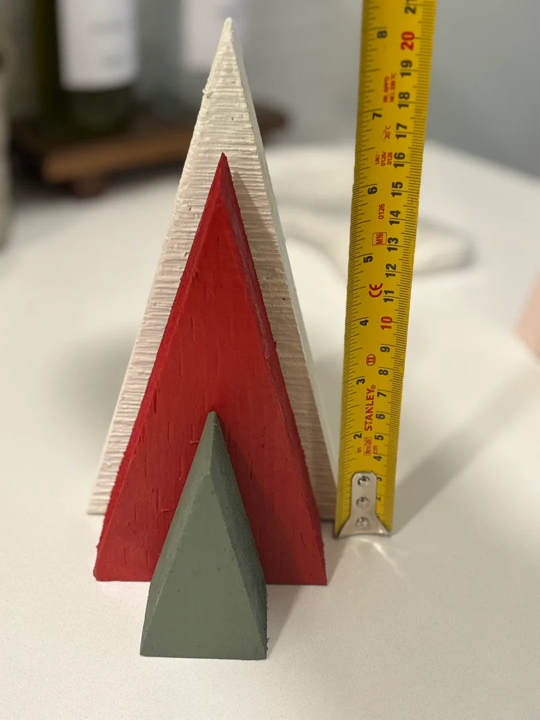 Wooden Christmas Tree Decor - Set of 3 image indicator(2)