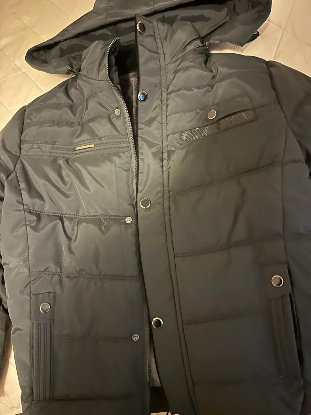 Black Puffer Jacket - photo 2