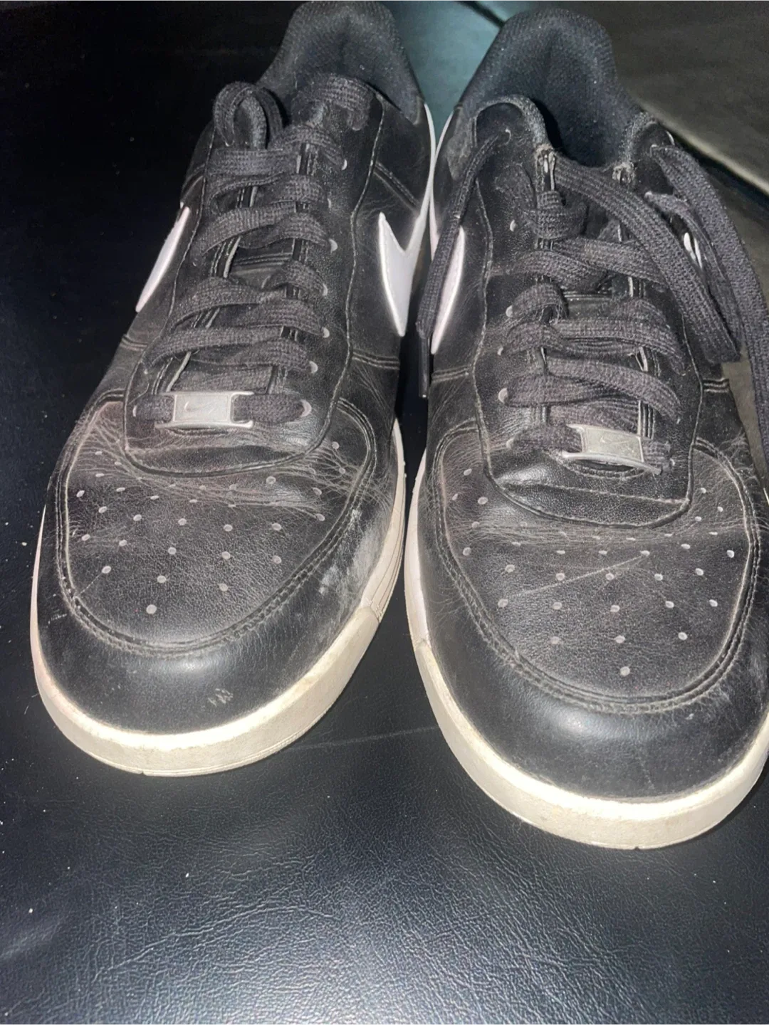 Nike Air Force 1 Golf Shoes - Black/White image indicator(3)