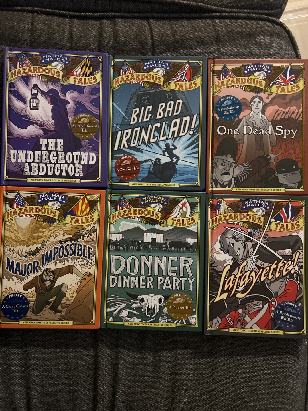 Nathan Hale's Hazardous Tales Book Series Bundle