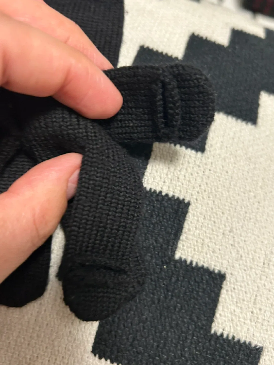 Coach Gloves - Black with Blue Trim image indicator(7)