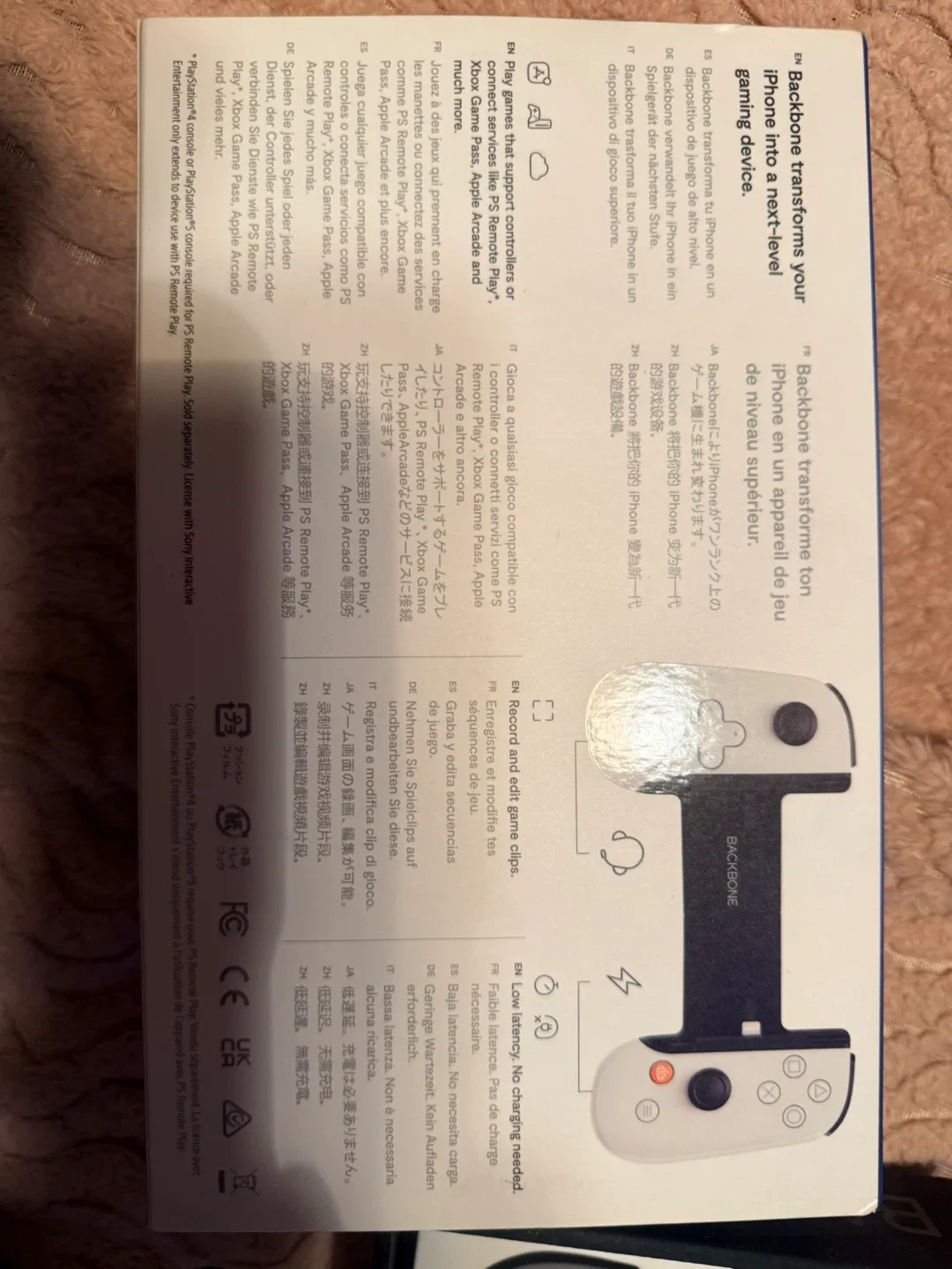 Backbone One Playstation Edition Controller for iPhone - New! image indicator(4)