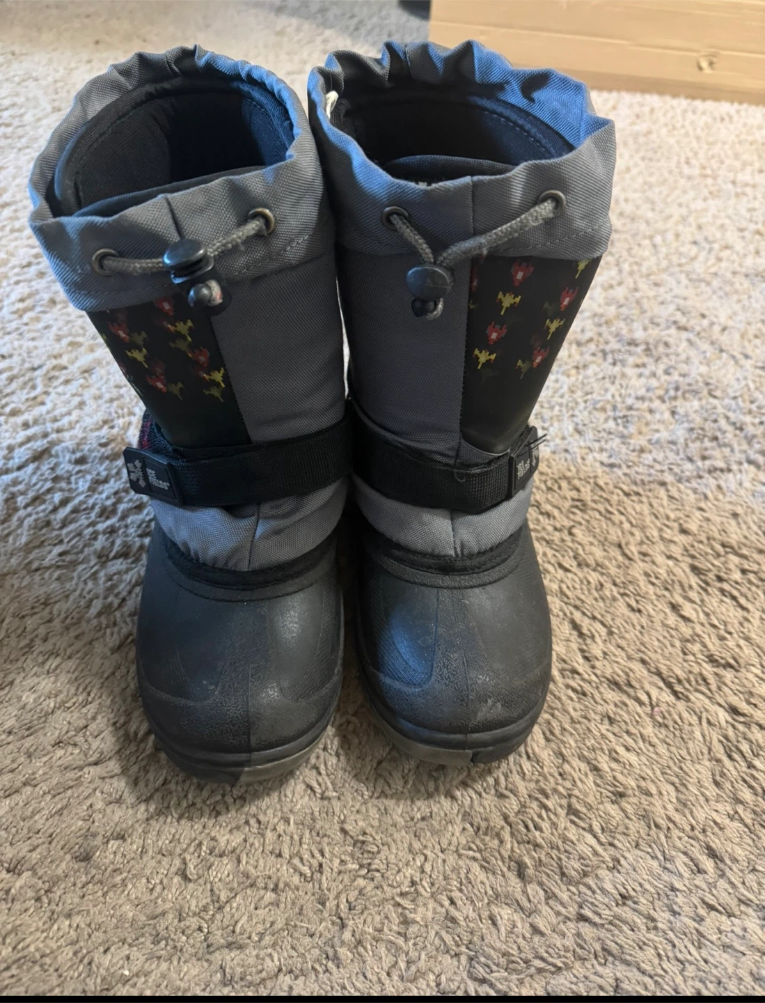 Kids' Winter Snow Boots with lights - Size 3 - photo 2