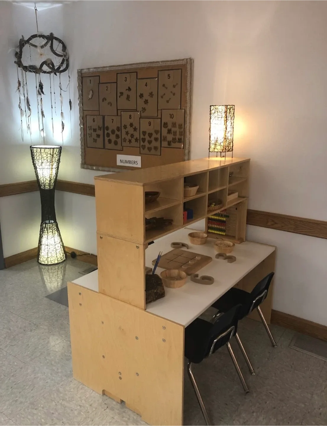 Kids' Montessori Learning Station
