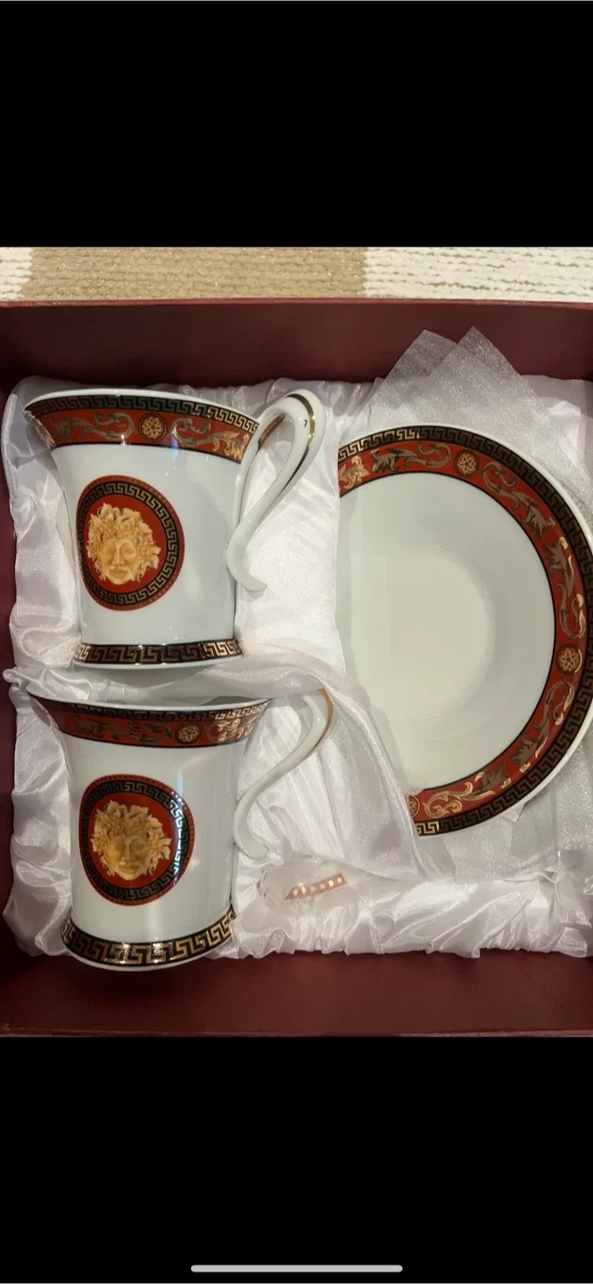 Adeline Fine Porcelain Tea Cup Set