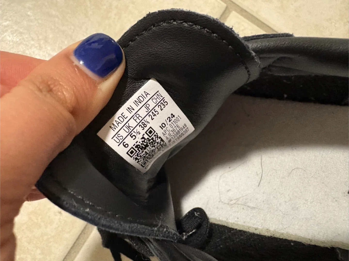 Adidas Samba OG Black Sneakers image indicator(3)