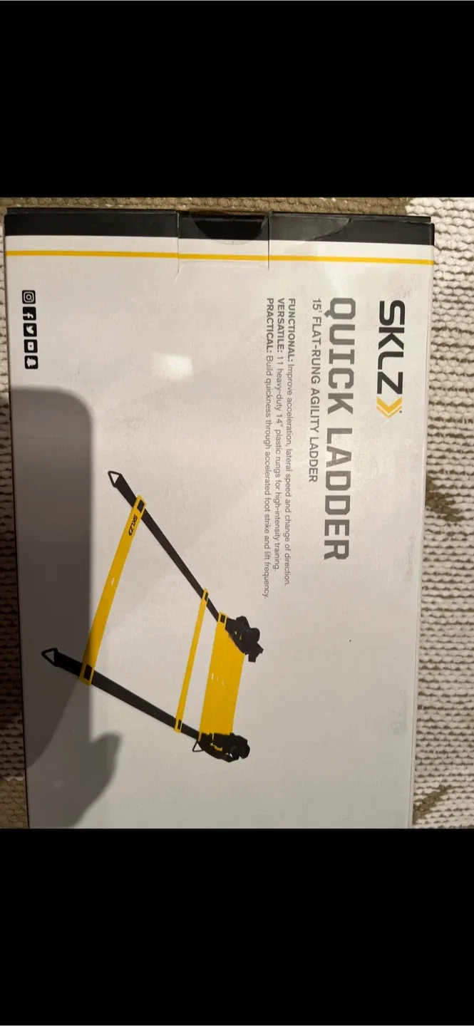 SKLZ Quick Ladder - 15 Flat-Rung Agility Ladder image indicator(4)