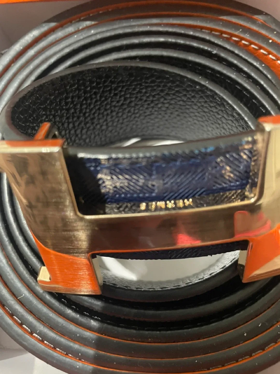 Hermès Reversible Leather Belt Authentic image indicator(2)