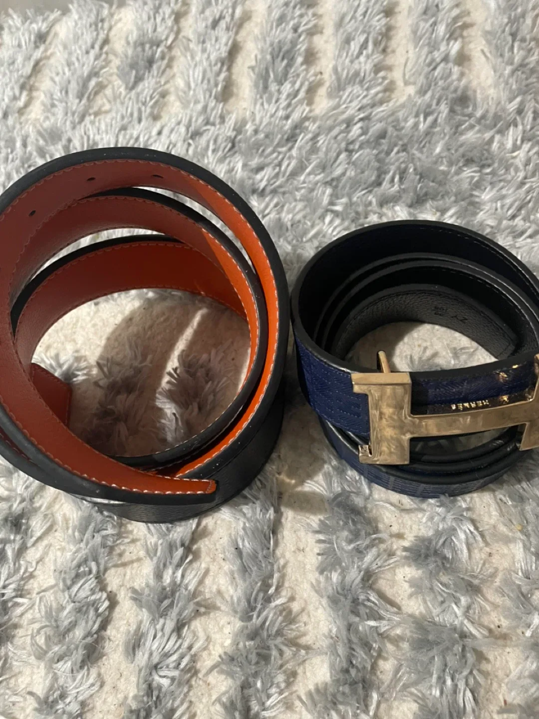 Hermès Reversible Leather Belt Authentic image indicator(5)