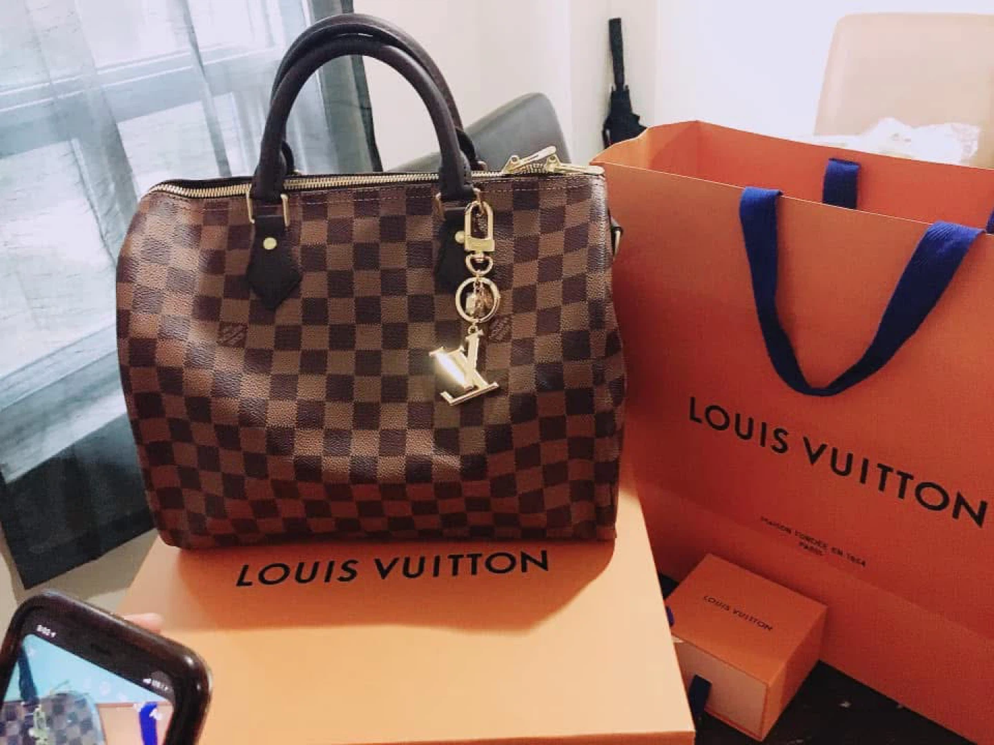 Louis Vuitton Speedy Bandouliere 25 Damier Ebene - photo 3