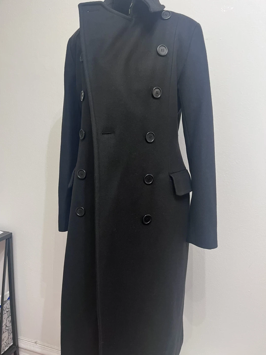 Club Monaco Black Wool coat