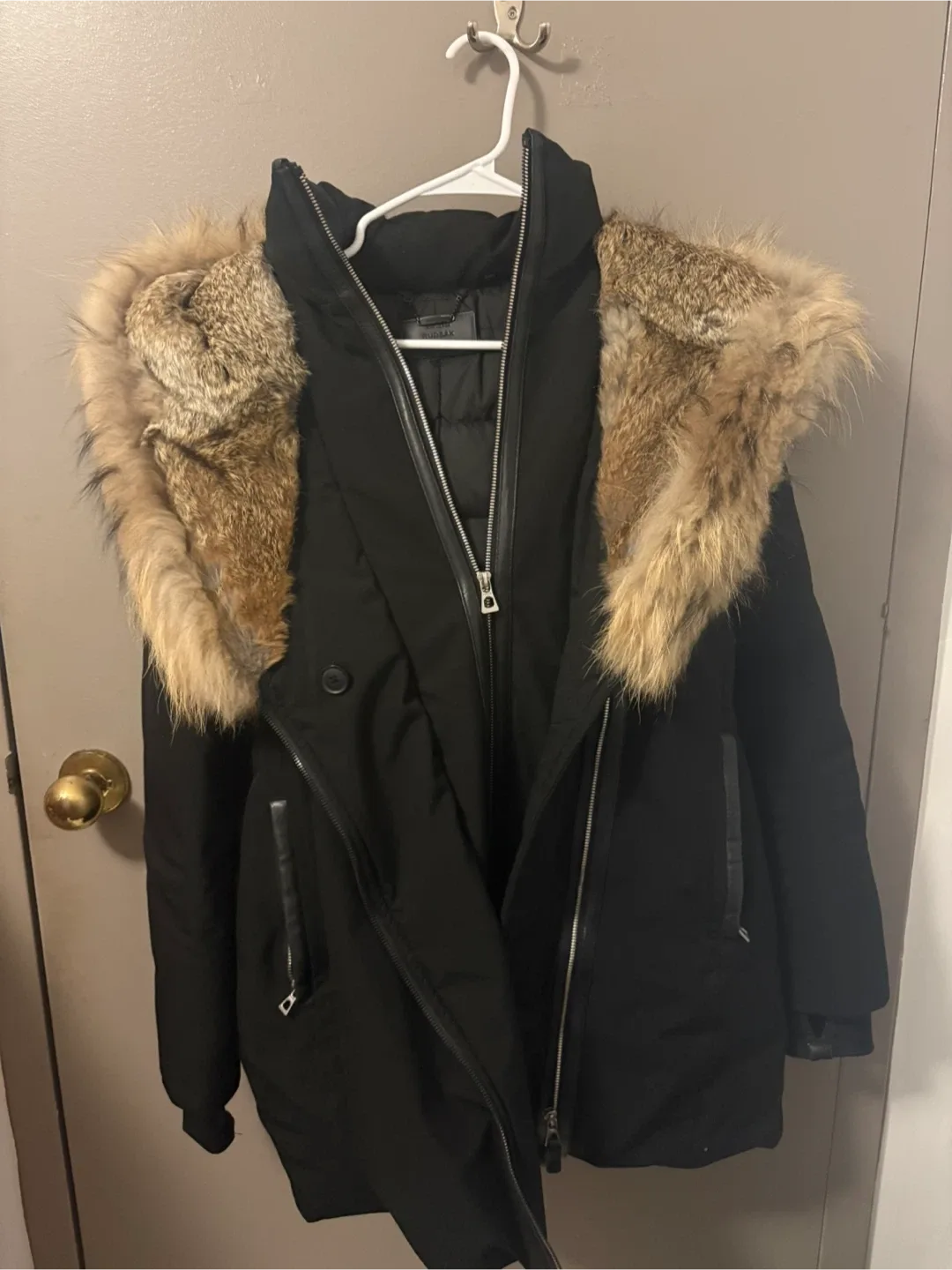 Rudsak Black Winter Coat