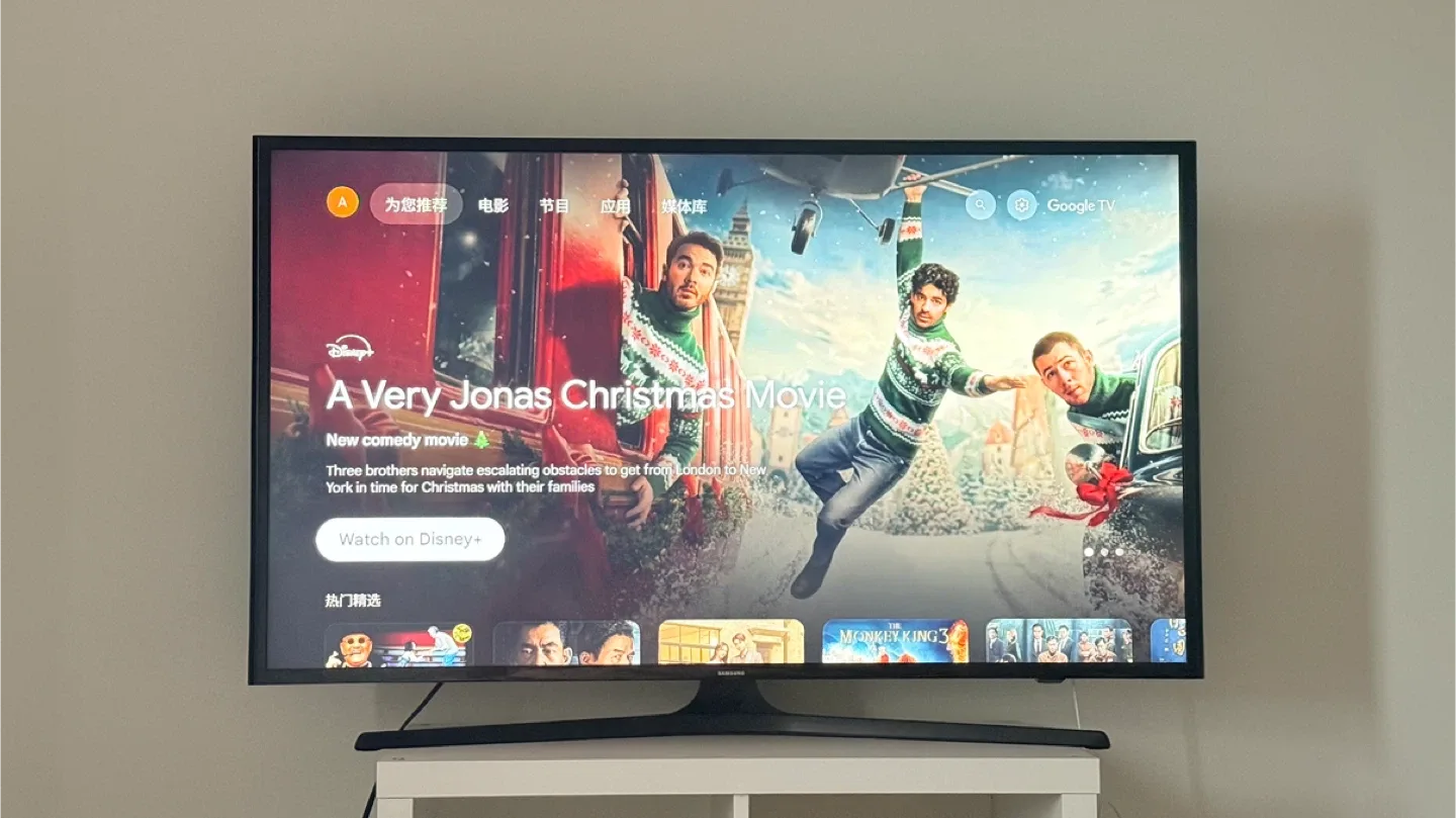 Samsung 48” Smart TV image indicator(2)