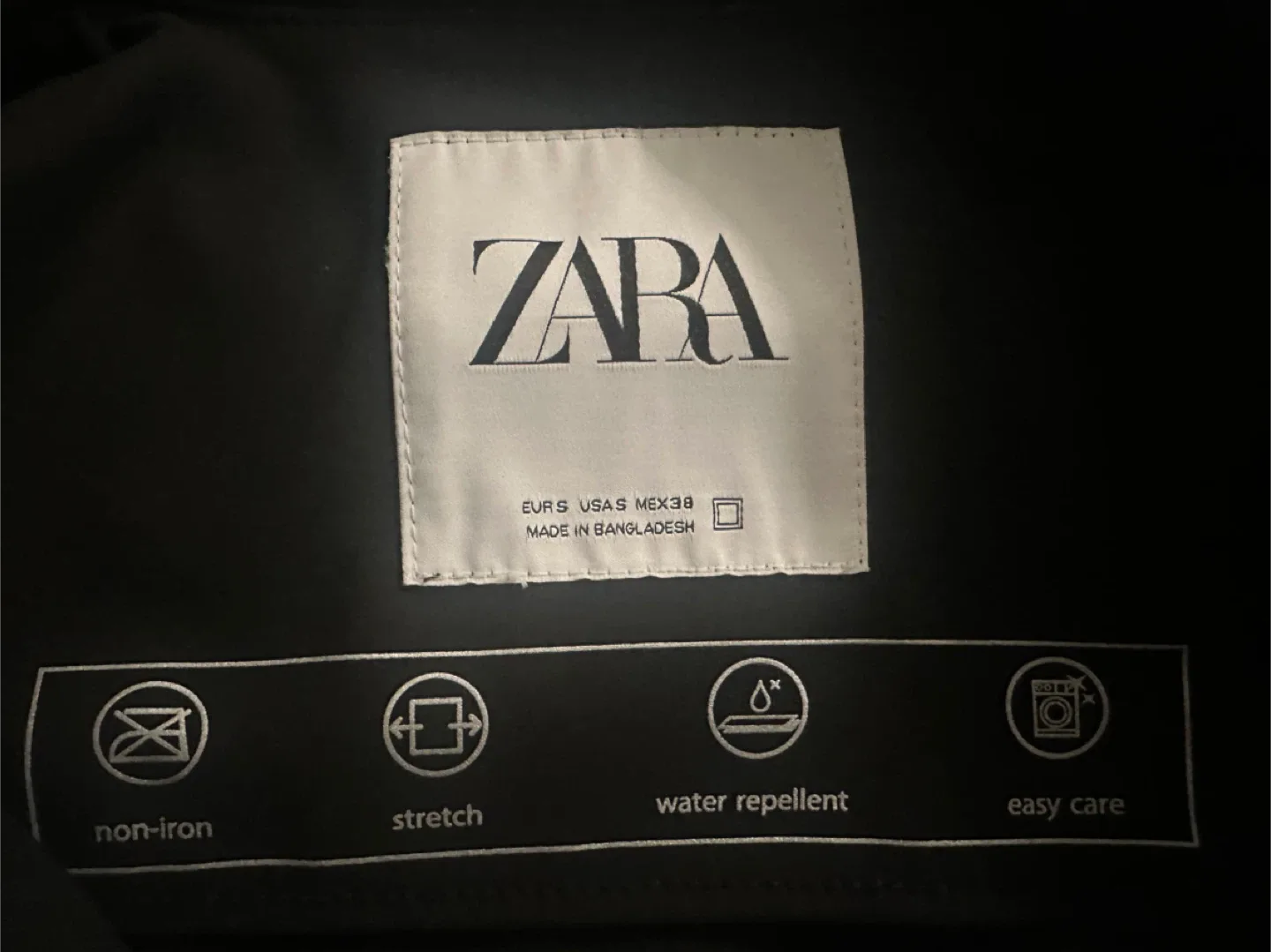 Zara Black Jacket - Size S image indicator(2)