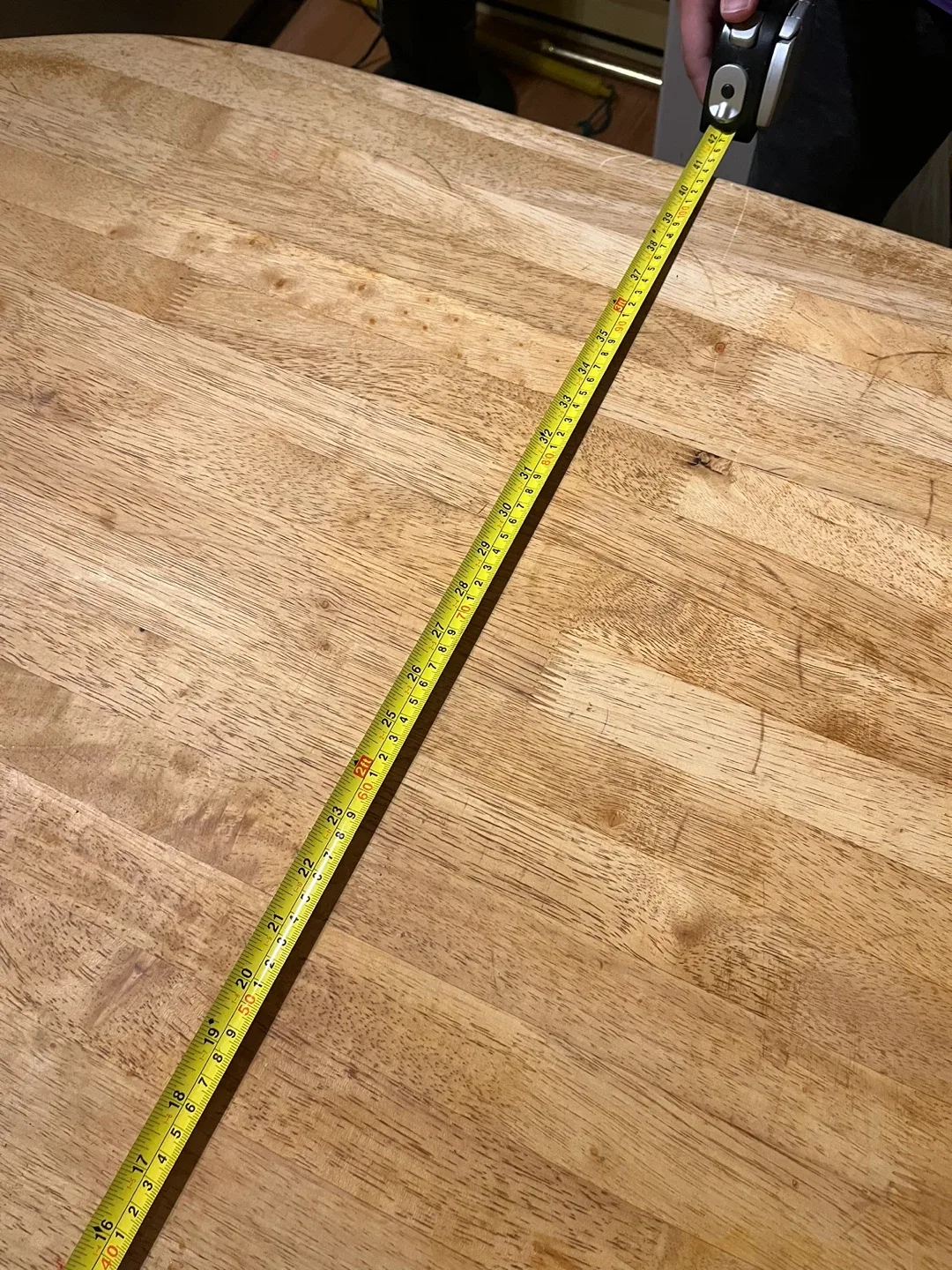 Oval Wooden Dining Table-FREE 2chairs image indicator(4)