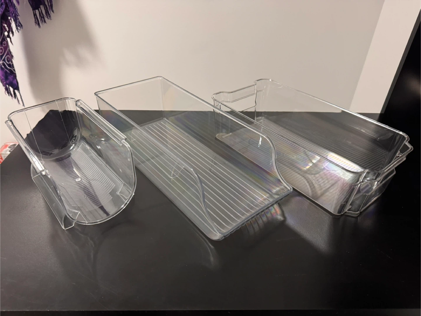 Clear Fridge Organizer Bins - 11 Piece Set NEW - photo 3