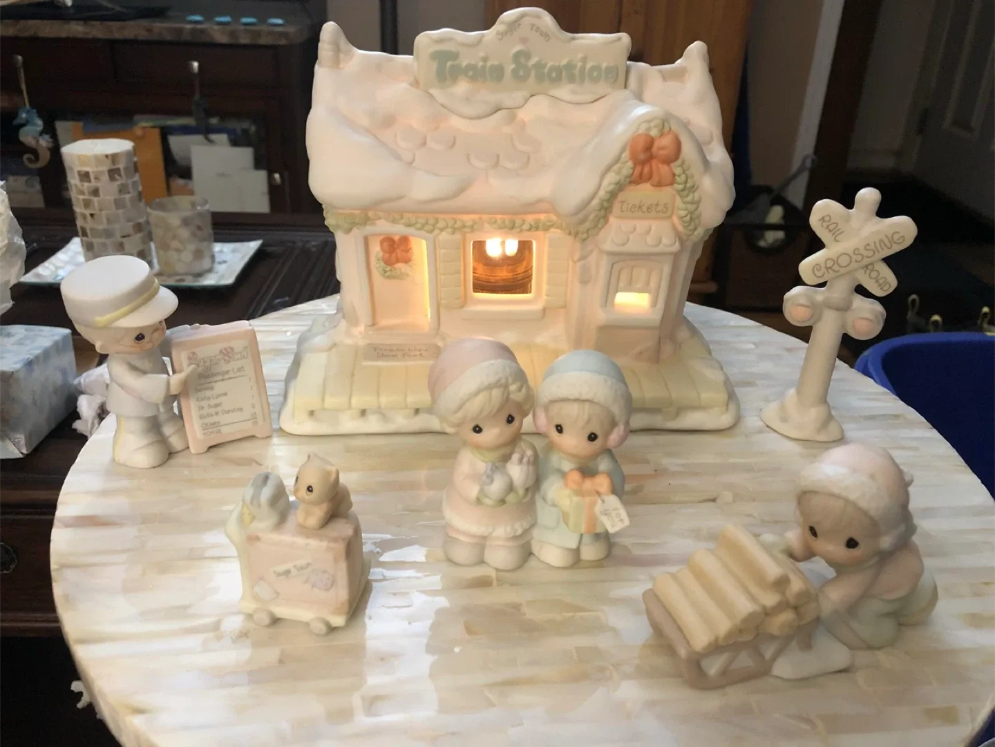 Set Of 7 Mini Villages/+25 Extra Pcs/75 Pcs Total image indicator(3)