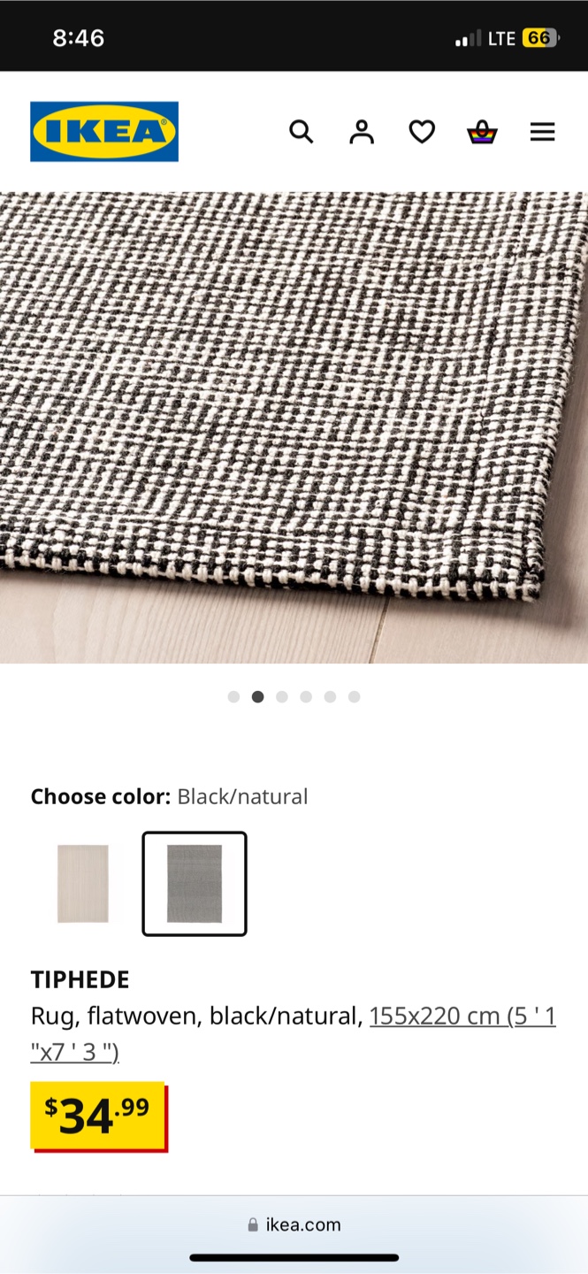 TIPHEDE IKEA Rug - photo 3