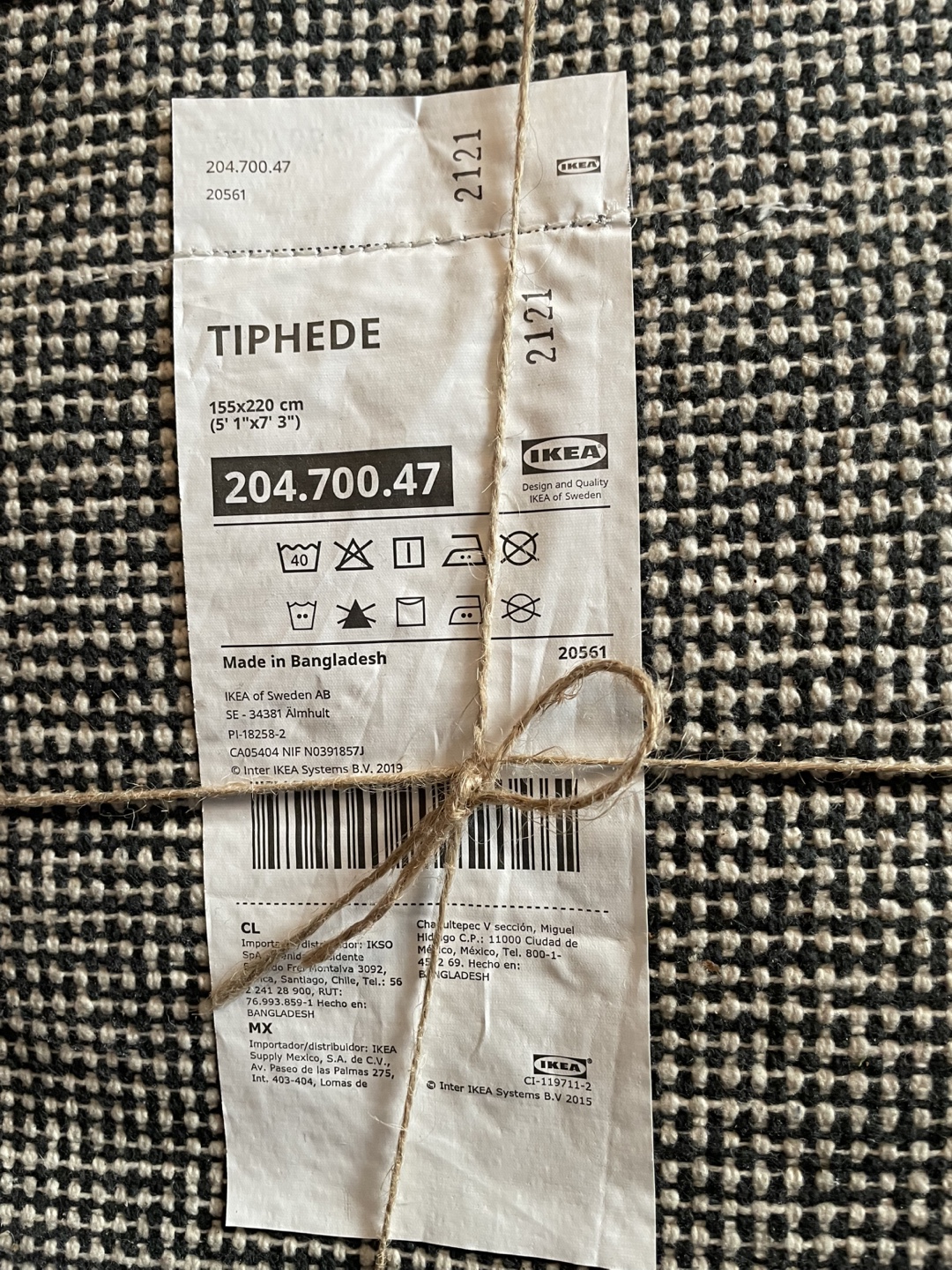 TIPHEDE IKEA Rug - photo 2