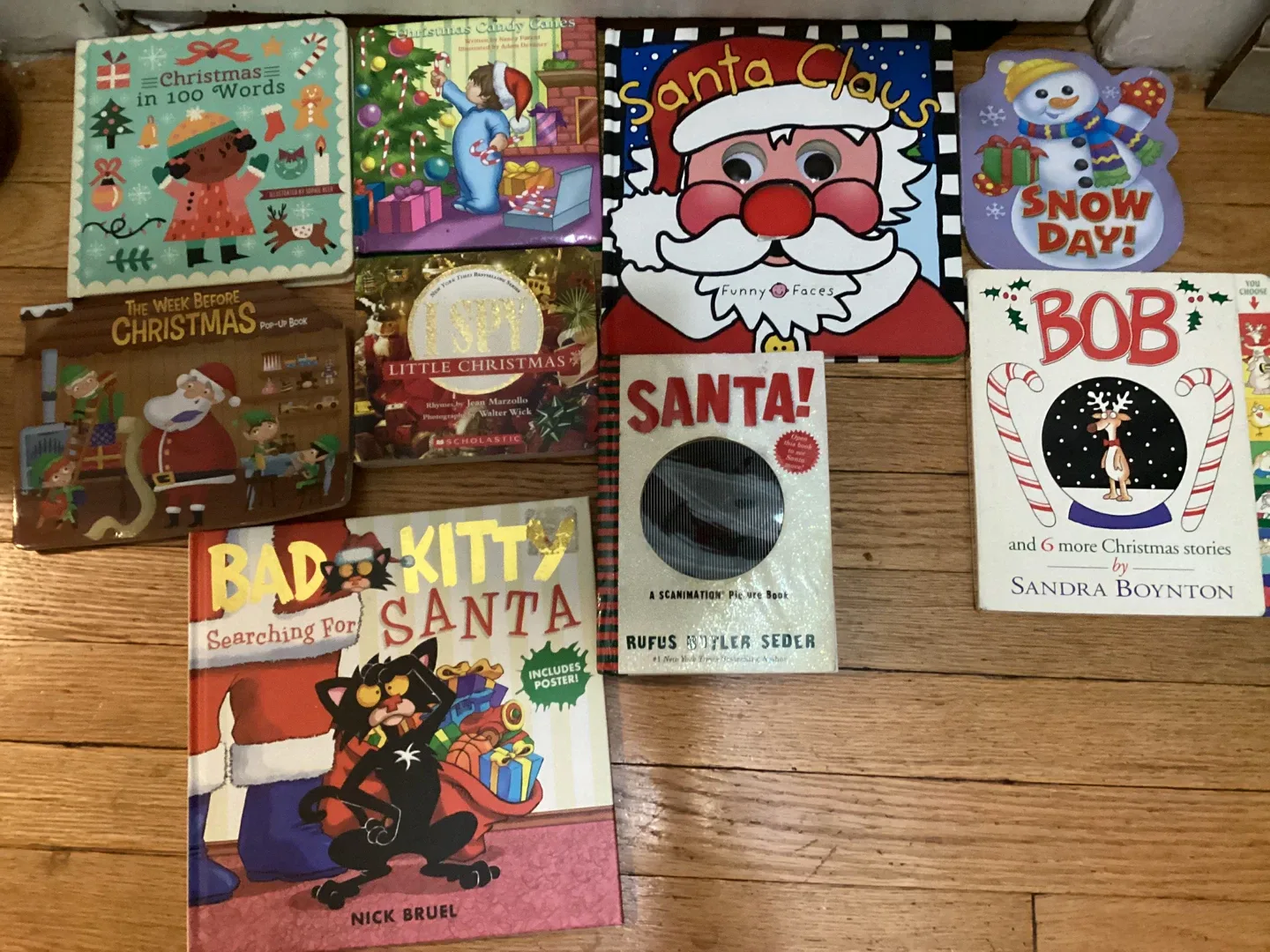 Children's Christmas board Book Bundle 9 books