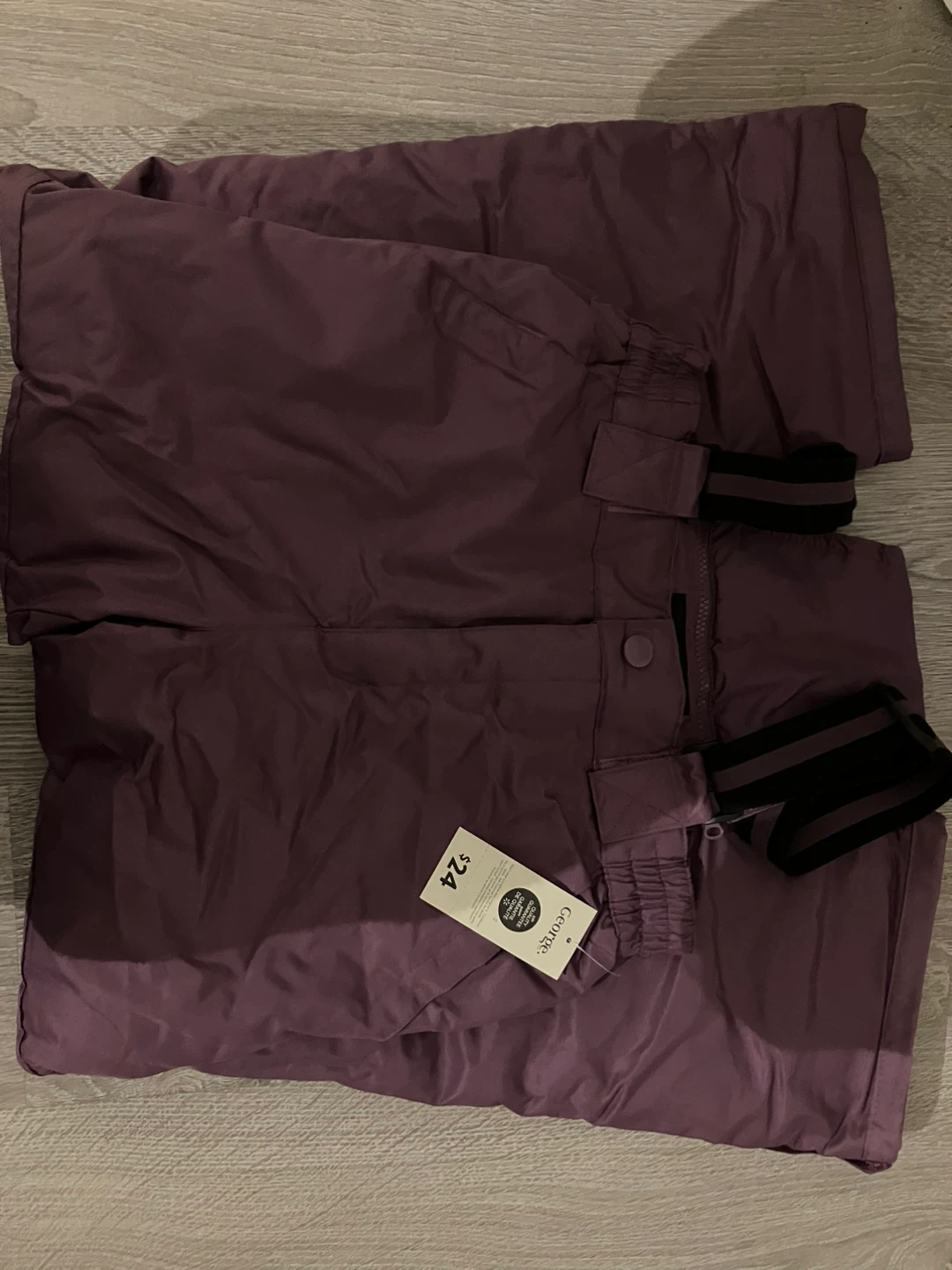 George Kids' Snow Pants - Purple, Size 14 - photo 2