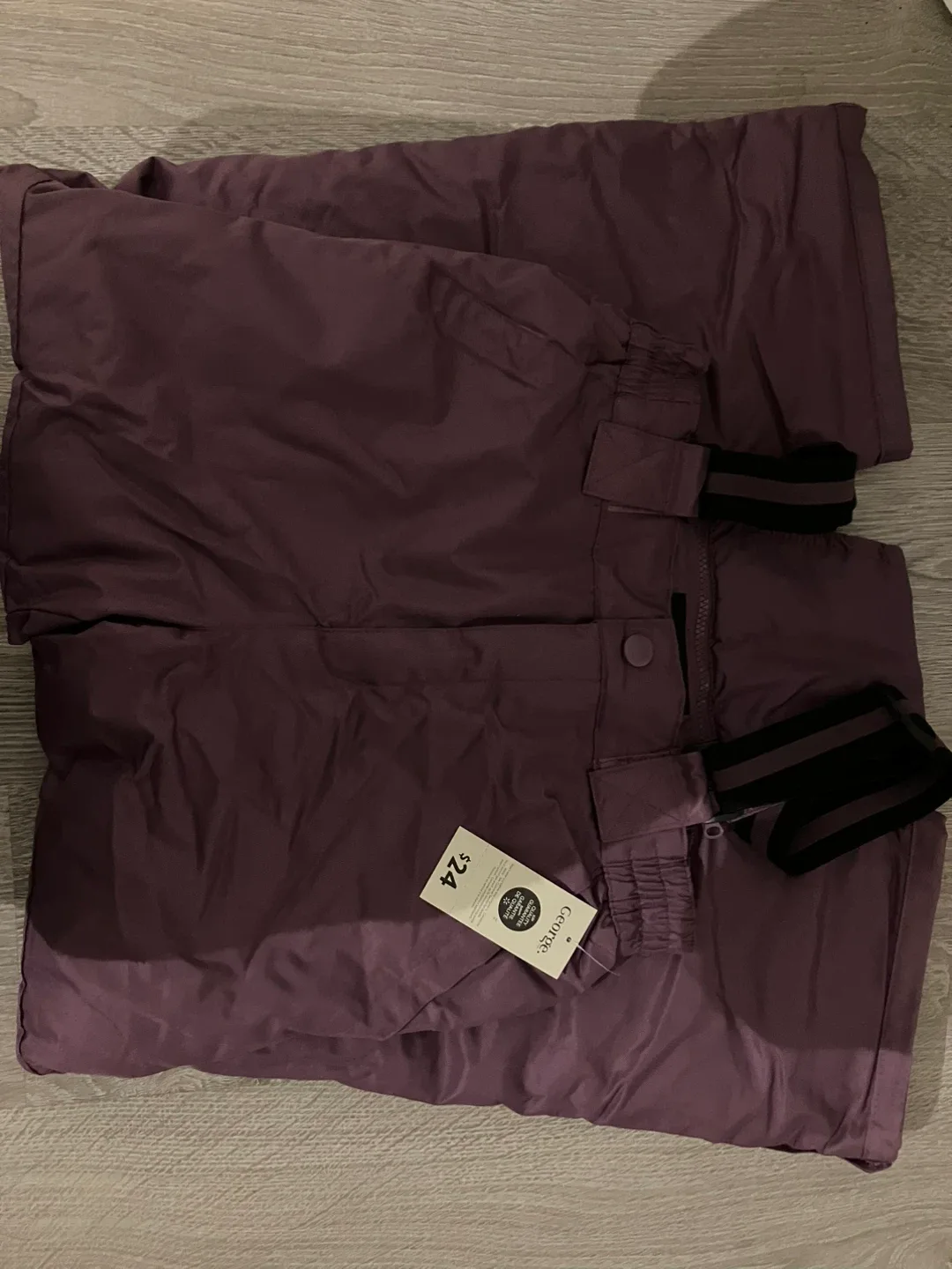 George Kids' Snow Pants - Purple, Size 14 image indicator(2)