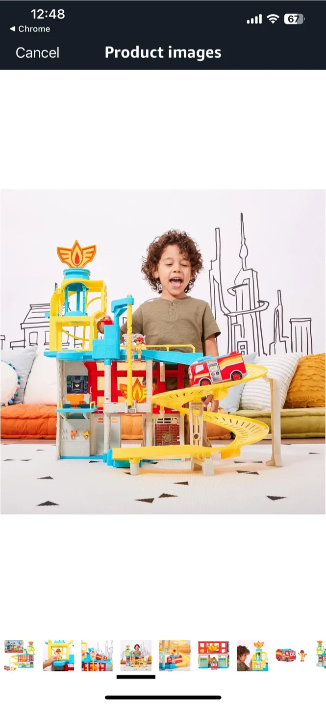 Disney Junior Firebuds HQ Playset - New in Box! image indicator(5)