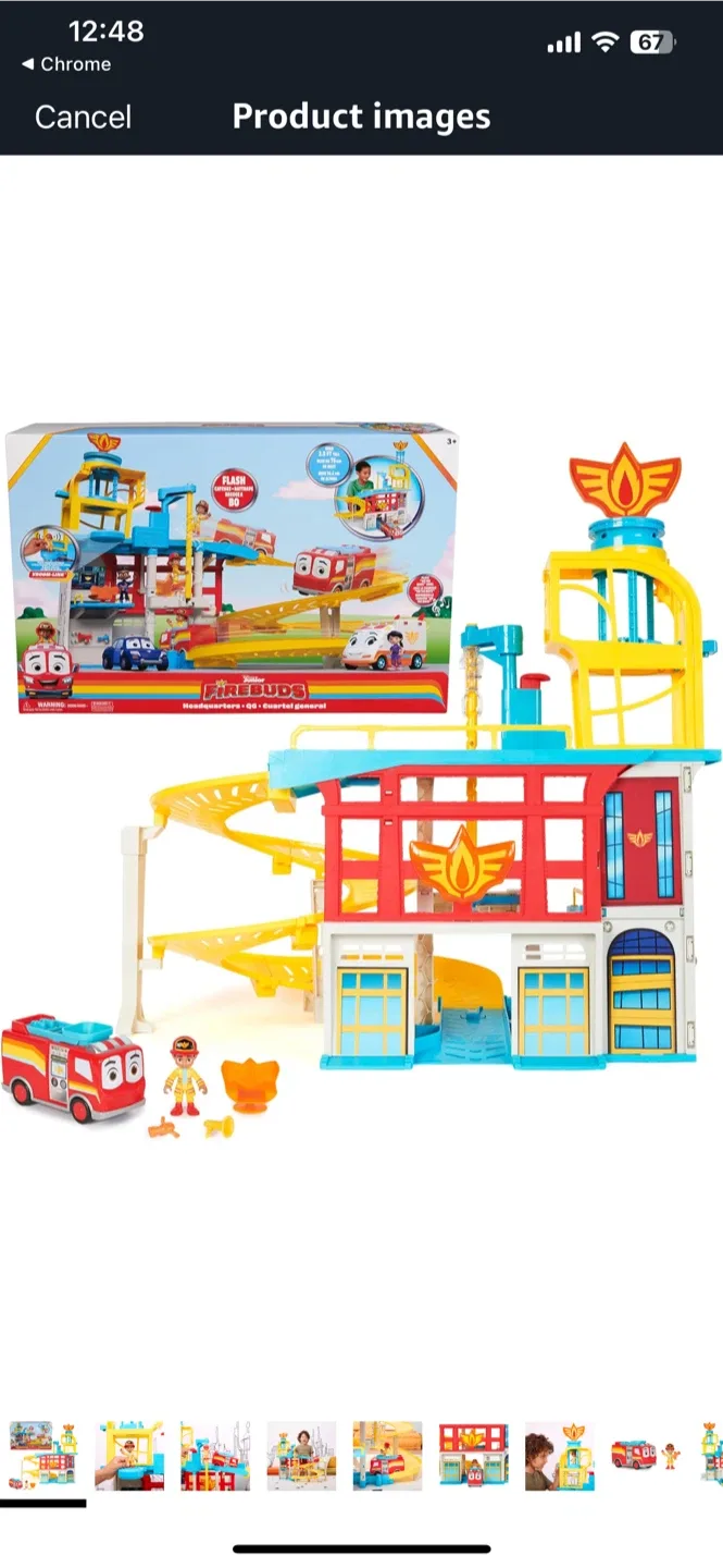 Disney Junior Firebuds HQ Playset - New in Box! image indicator(4)
