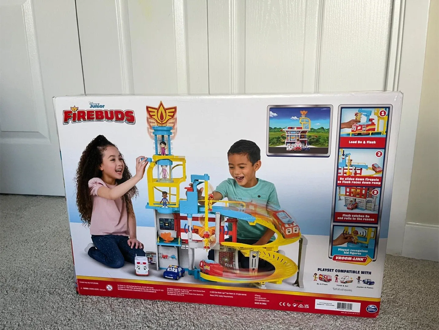 Disney Junior Firebuds HQ Playset - New in Box!