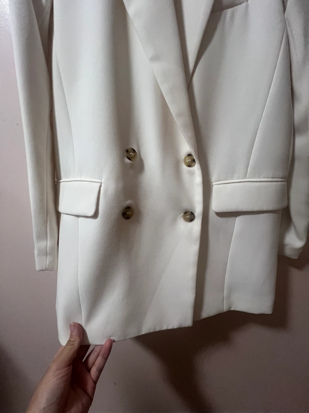 Zara Cream Blazer-Xs size - photo 2