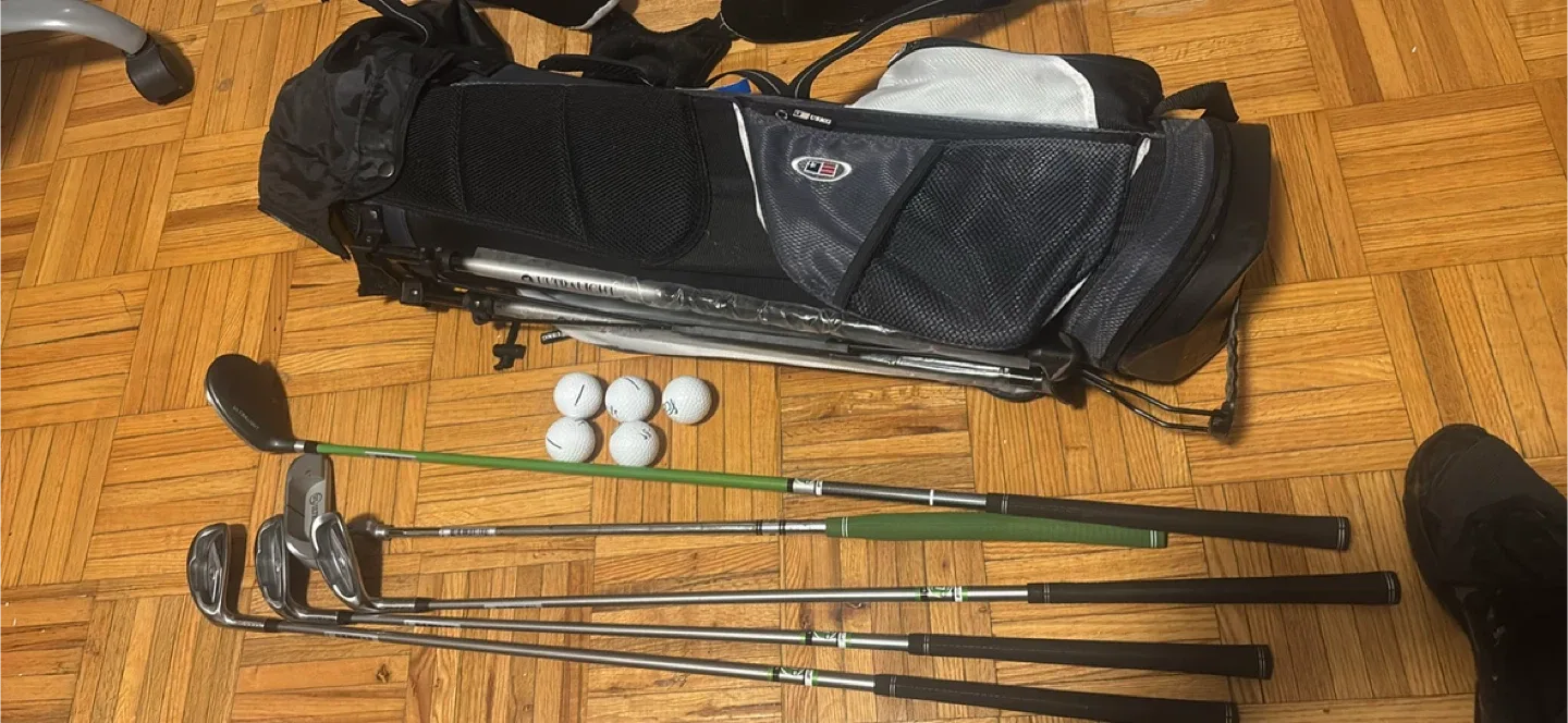 USKG Golf Club Set with Bag thumbnail