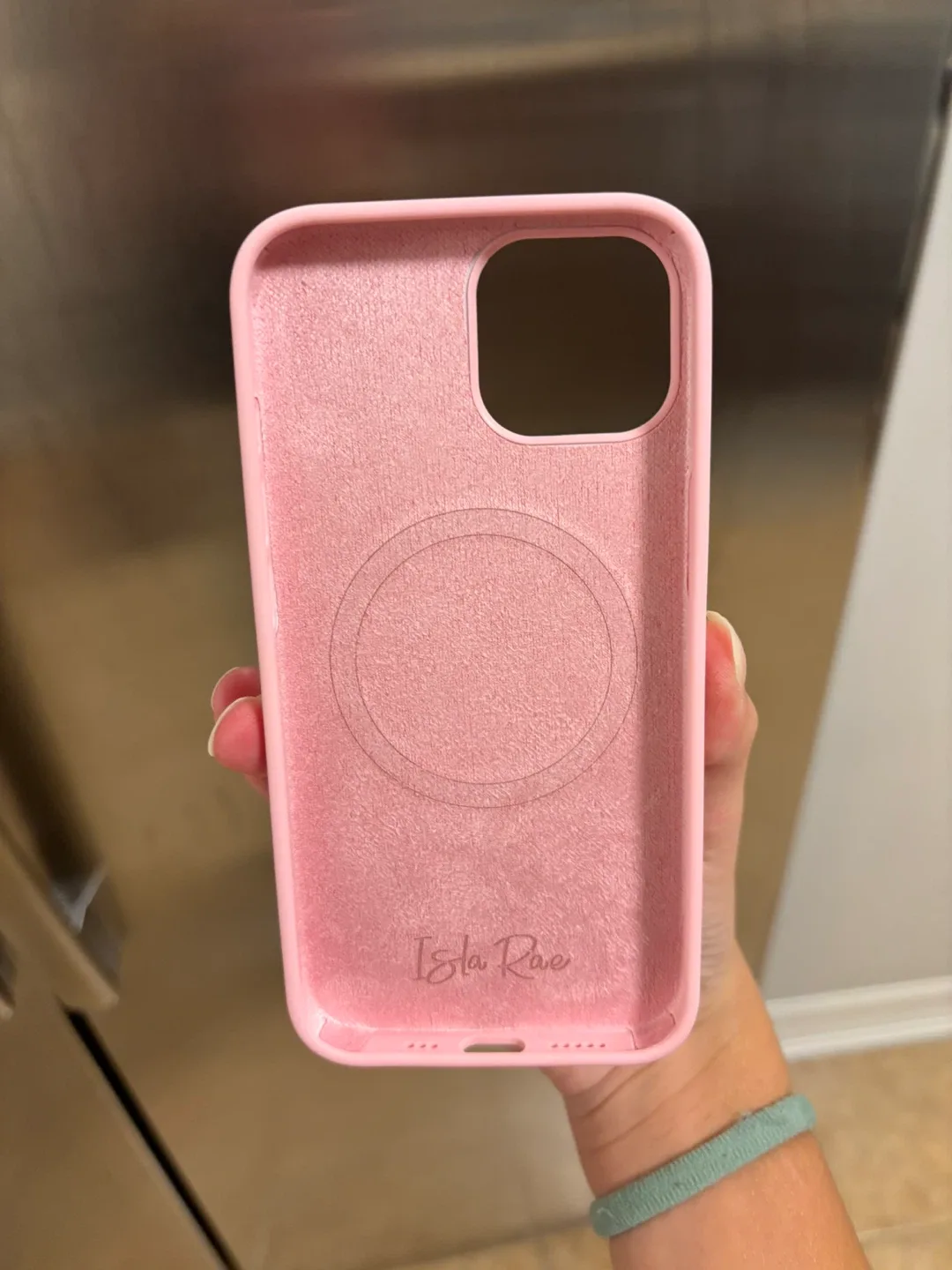 Isla Rae Pink iPhone 15 Case image indicator(2)