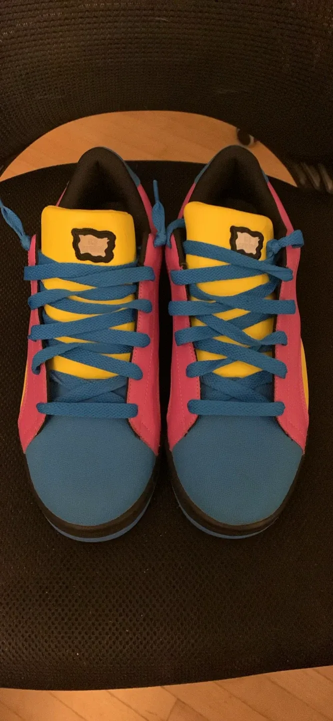 Ice Cream Skate Sneakers - Pink, Blue, Yellow image indicator(2)