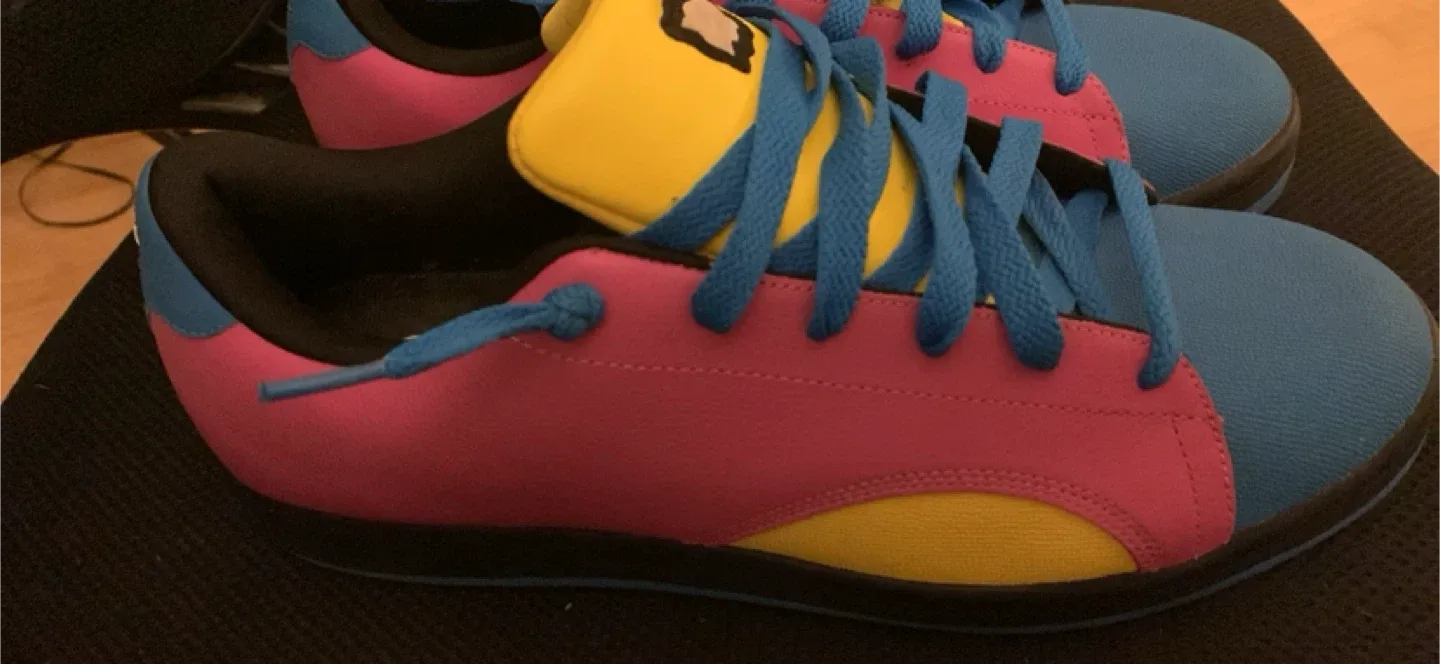 Ice Cream Skate Sneakers - Pink, Blue, Yellow image indicator(4)