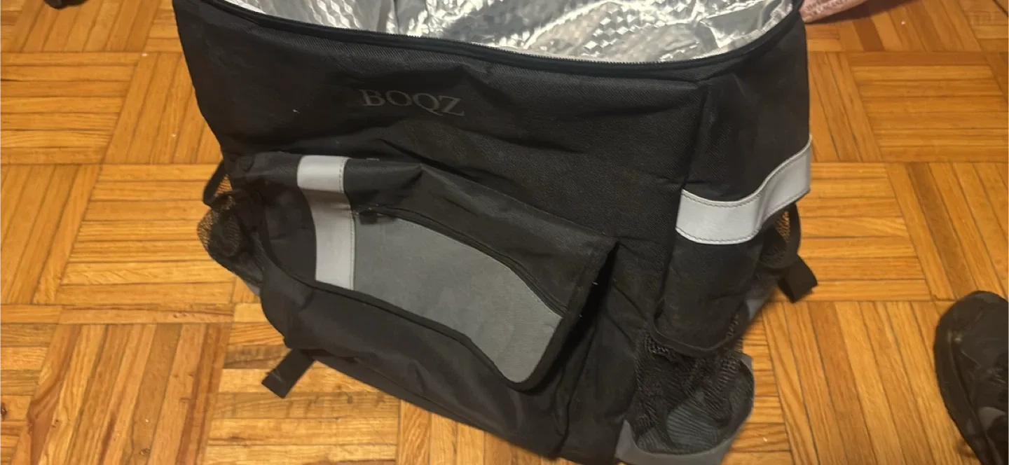 Booz Delivery Bag - Black image indicator(2)