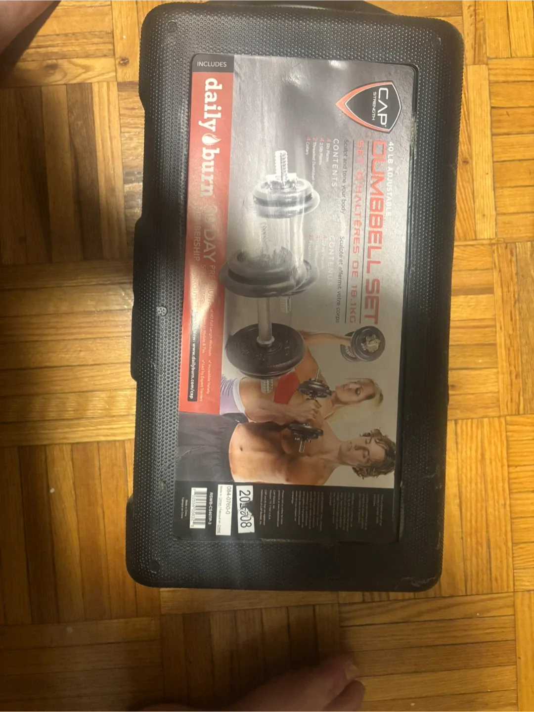 CAP 40 lb Adjustable Dumbbell Set image indicator(2)