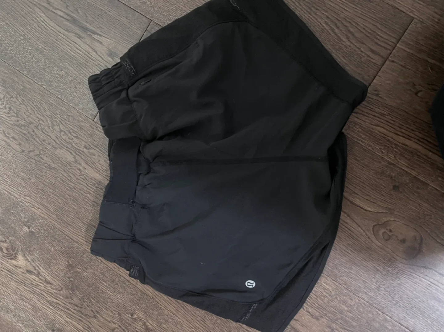Lululemon Black Running Shorts - Size 2 image indicator(3)