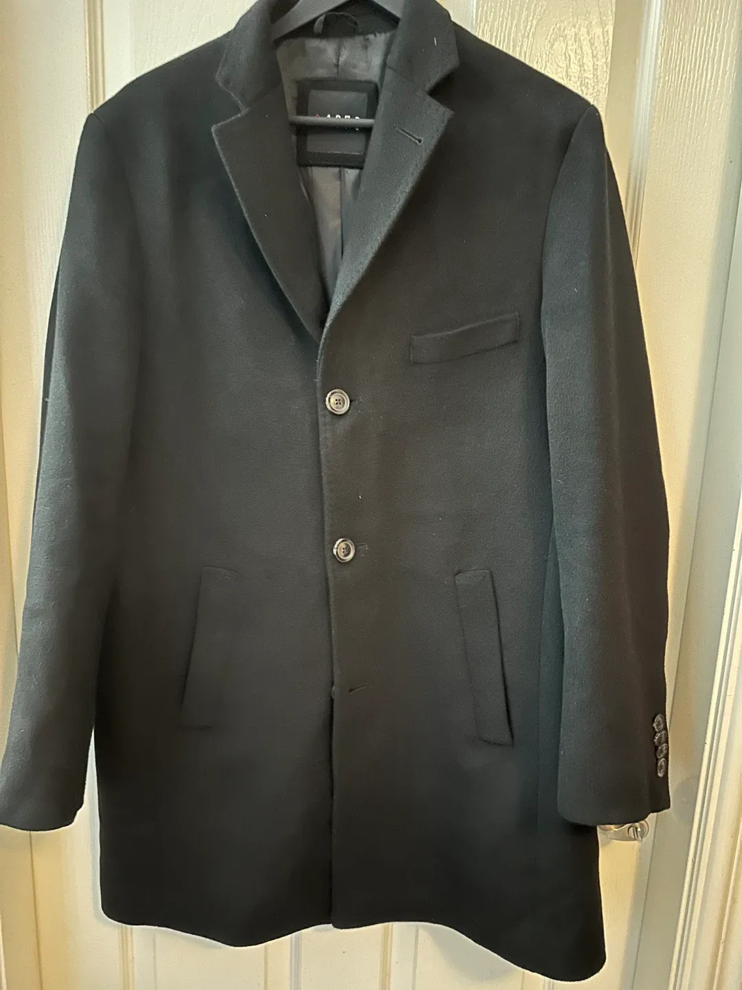 Black Topman Overcoat